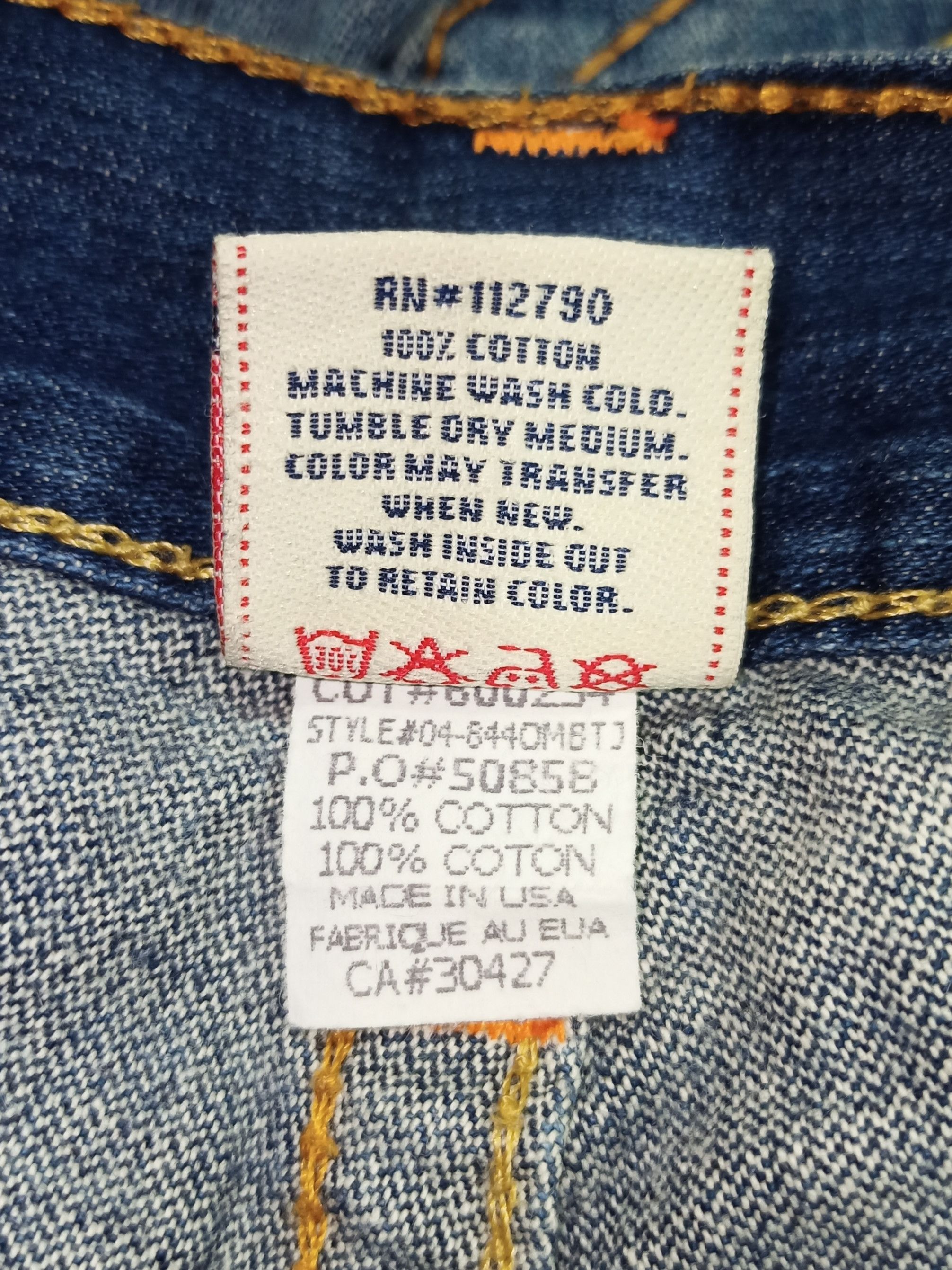 True Religion True Religion Joey Big T Flared Jeans Size US 29 - 23 Thumbnail