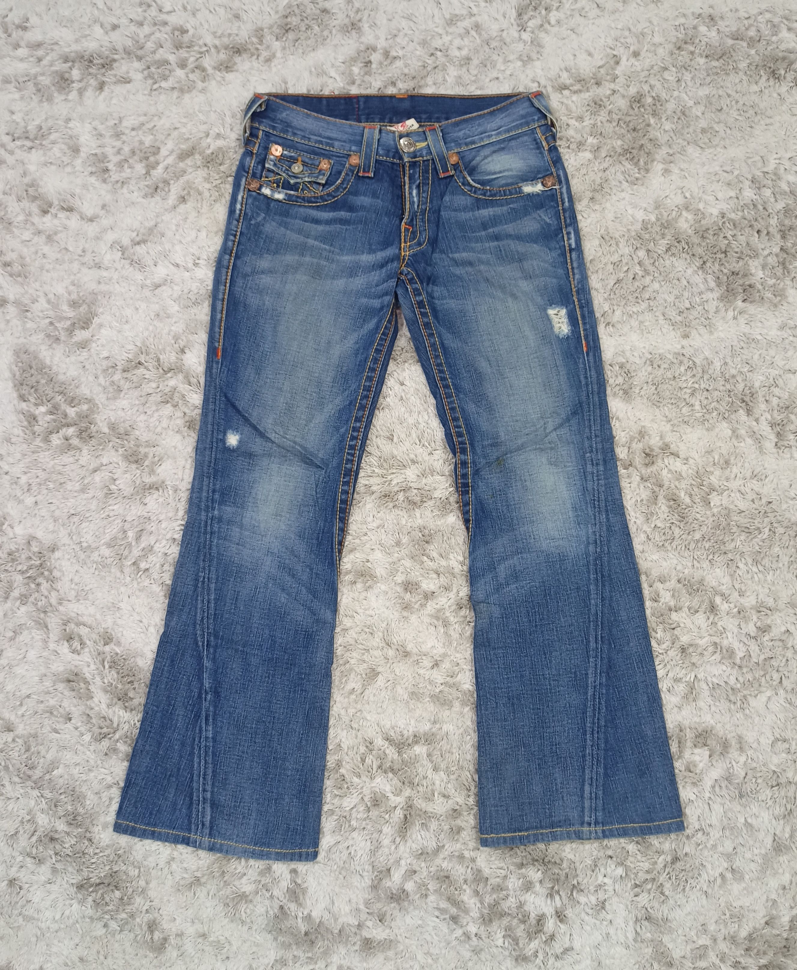 True Religion True Religion Joey Big T Flared Jeans Size US 29 - 2 Thumbnail
