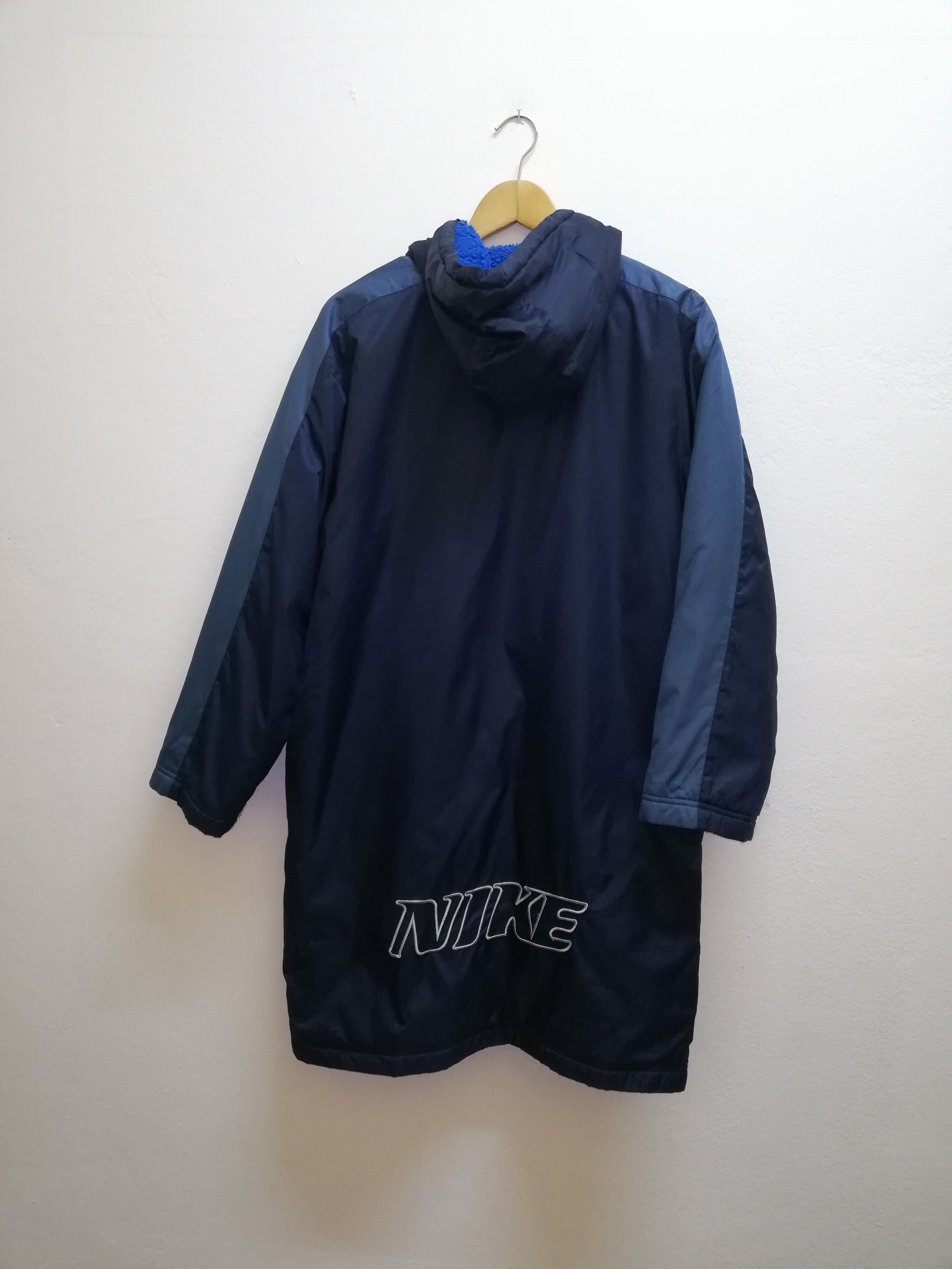 Nike Vintage🔥 Nike Long Jacket winter blue colour (c24) Size US XL / EU 56 / 4 - 3 Thumbnail
