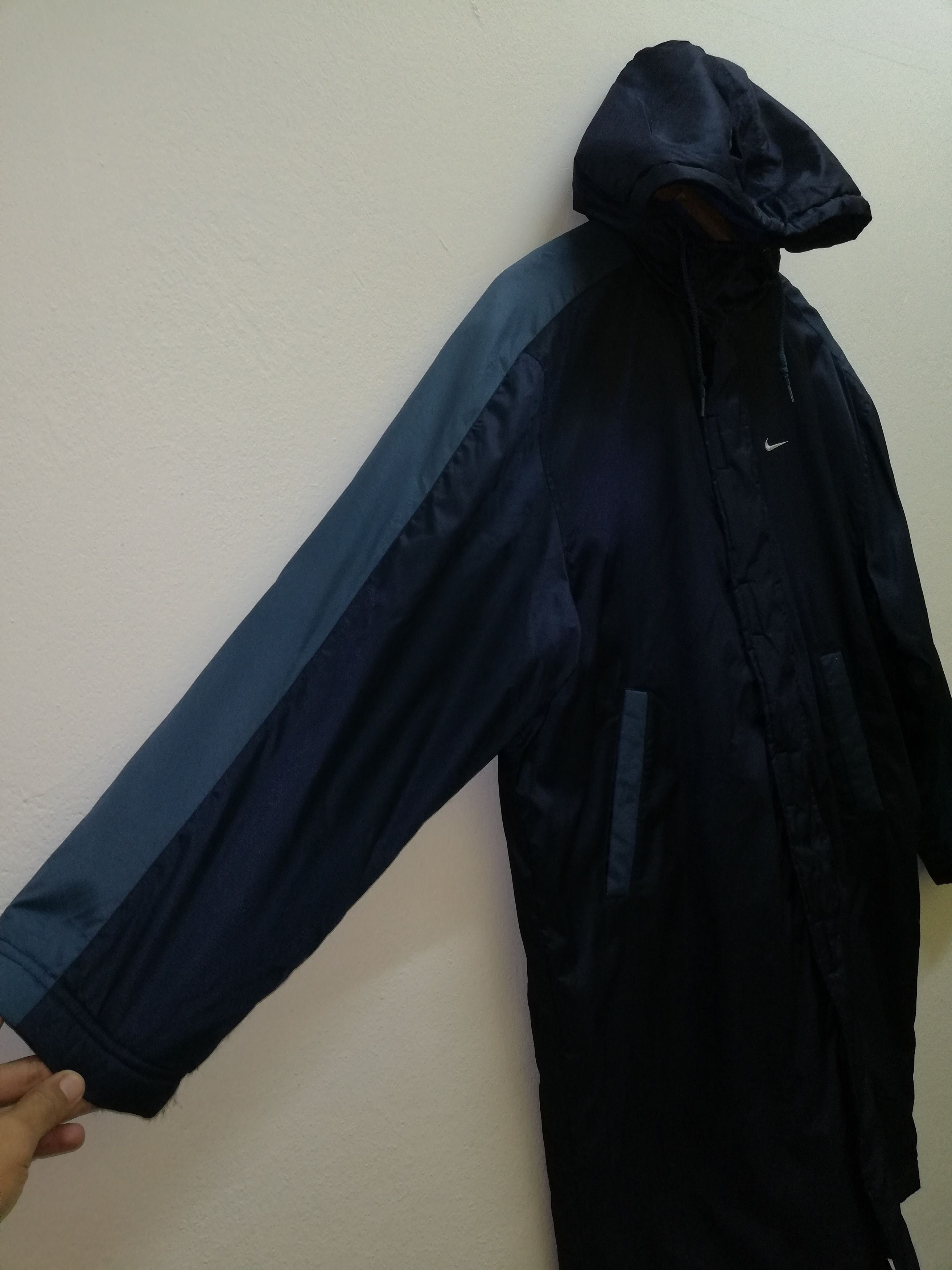 Nike Vintage🔥 Nike Long Jacket winter blue colour (c24) Size US XL / EU 56 / 4 - 5 Thumbnail