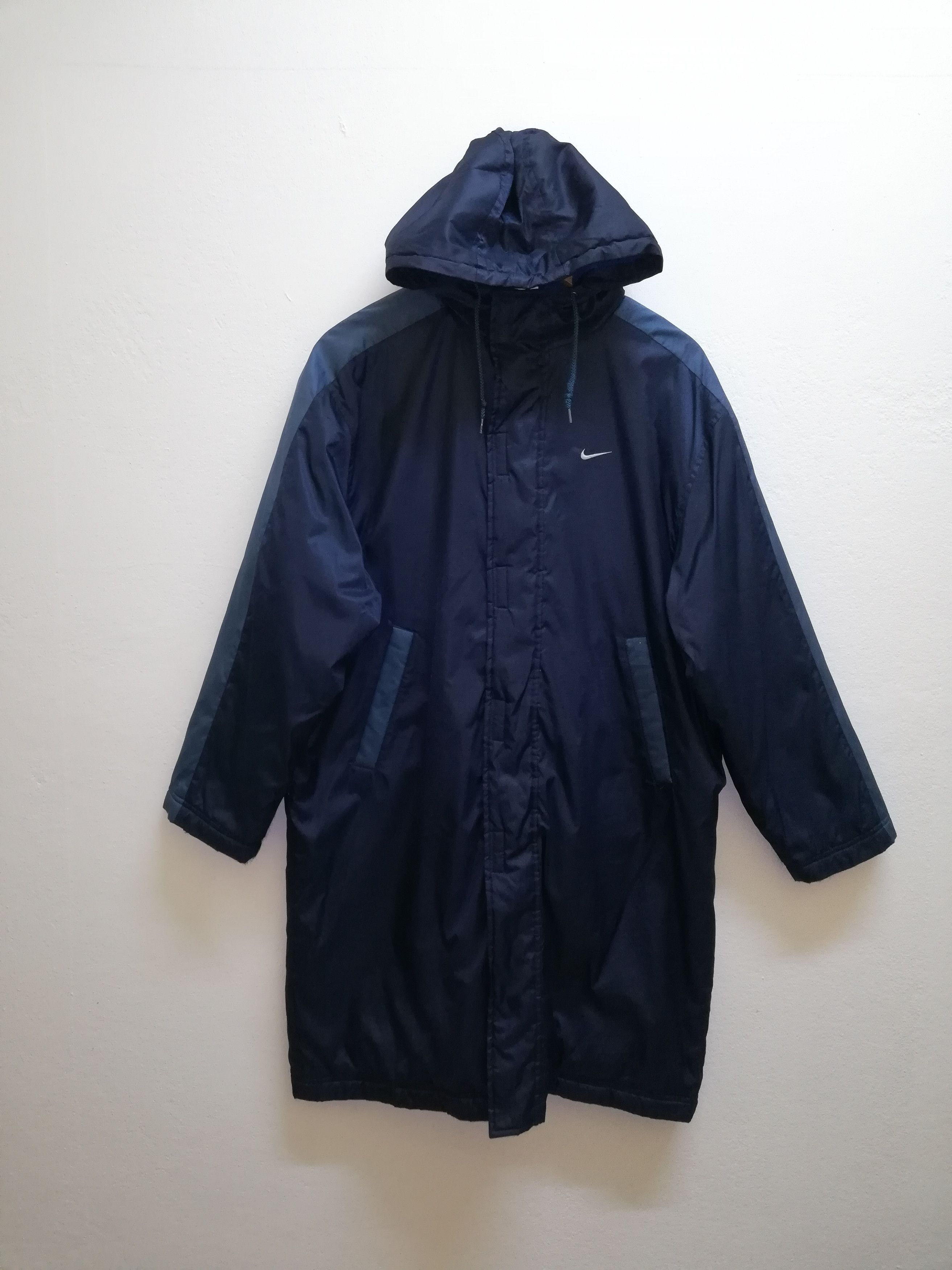Nike Vintage🔥 Nike Long Jacket winter blue colour (c24) Size US XL / EU 56 / 4 - 1 Thumbnail