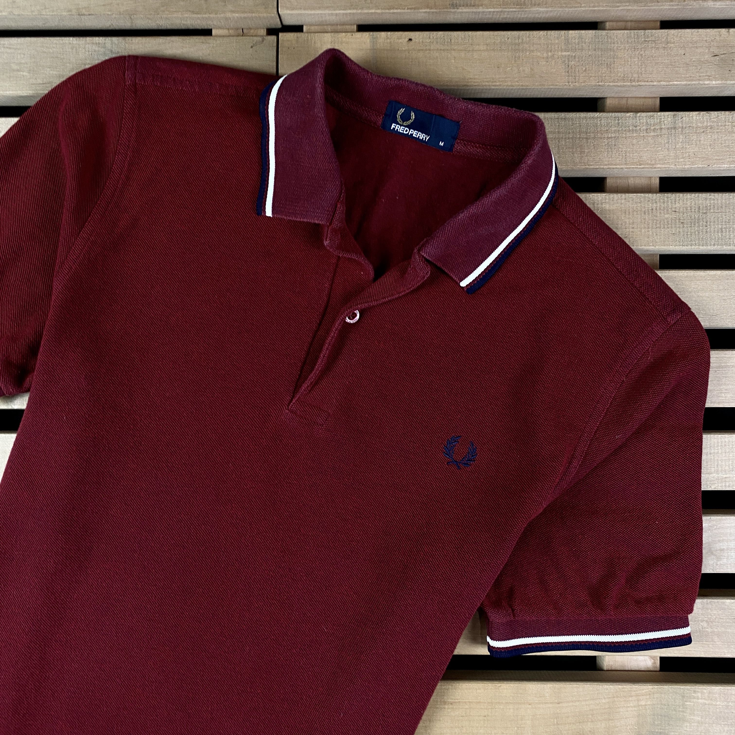 Fred Perry Men’s Polo T-Shirt Fred Perry Size M Red Size US M / EU 48-50 / 2 - 2 Thumbnail