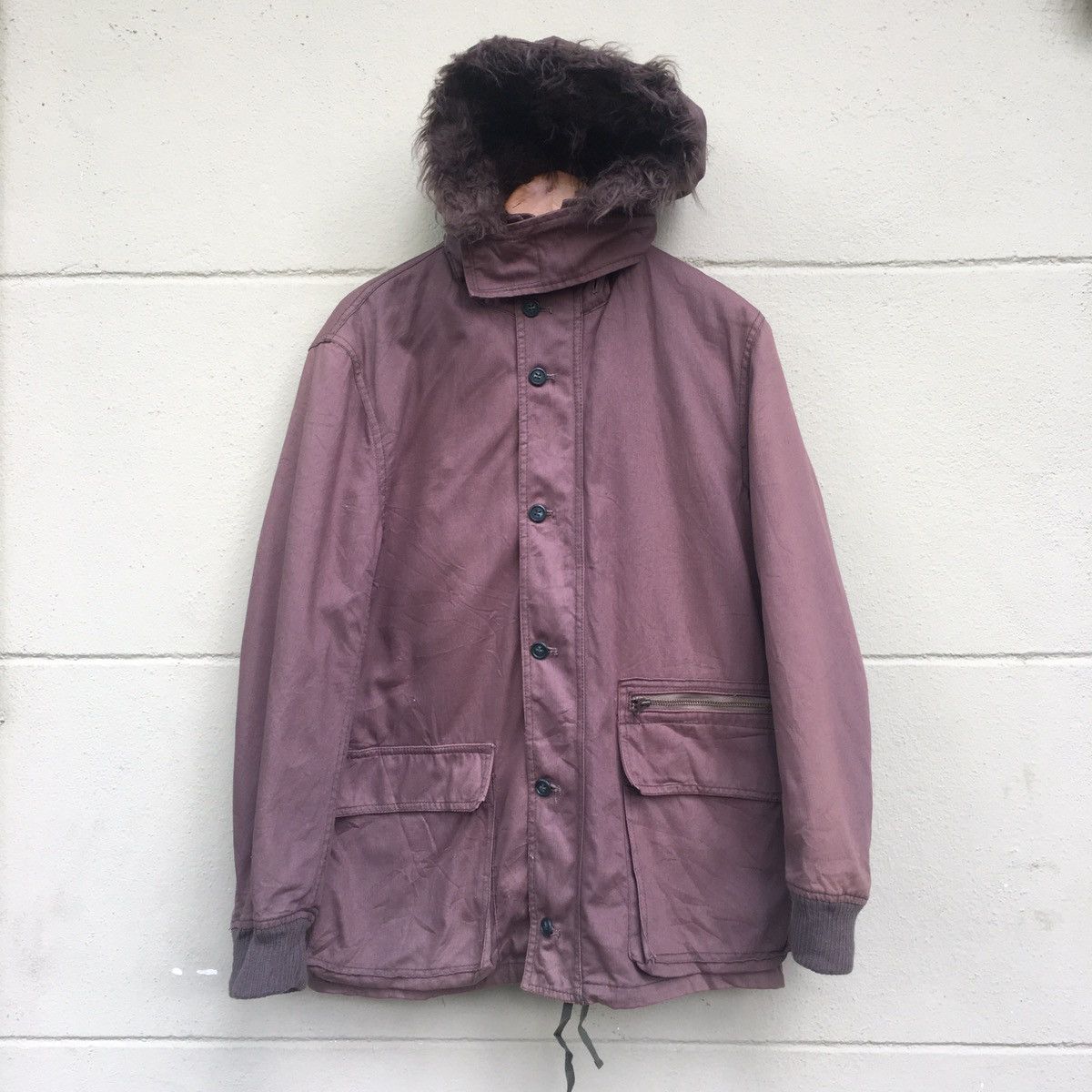 Japanese Brand × PPFM PPFM Heavy Jacket With Fur Hooded Size US M / EU 48-50 / 2 - 2 Thumbnail