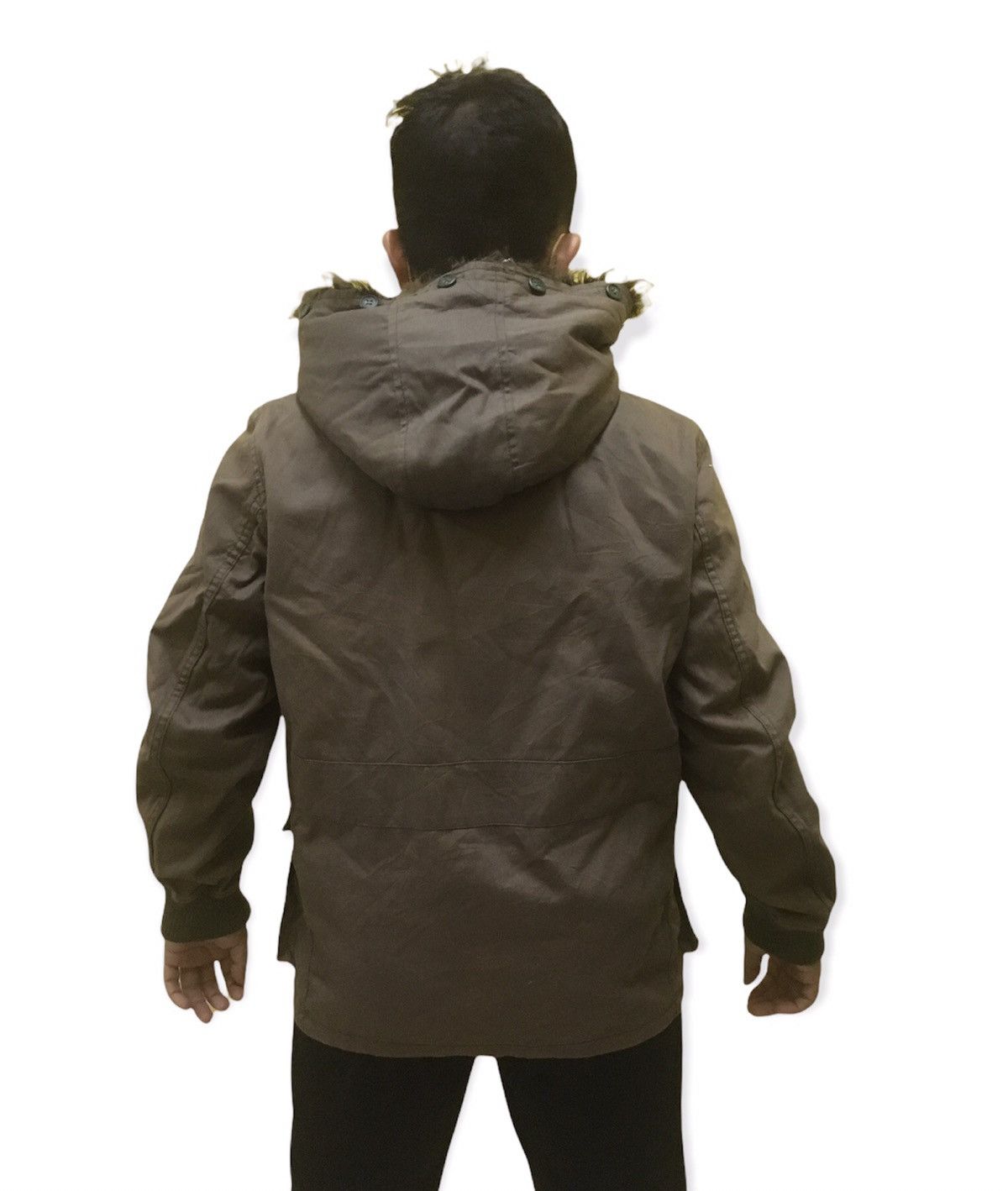 Japanese Brand × PPFM PPFM Heavy Jacket With Fur Hooded Size US M / EU 48-50 / 2 - 18 Thumbnail