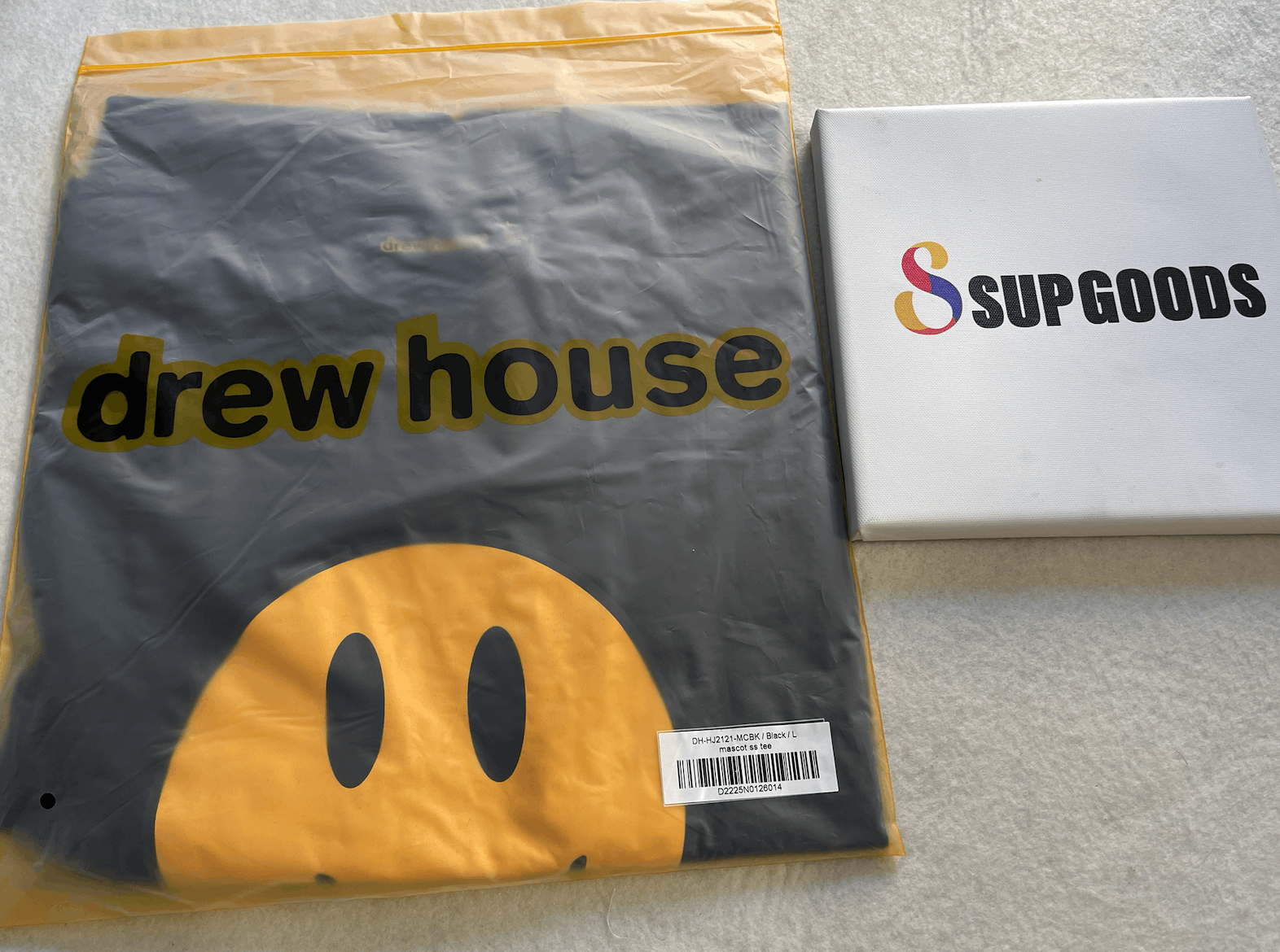 Drew House 🔥drew house mascot t-shirt black size (L) Size US L / EU 52-54 / 3 - 7 Thumbnail
