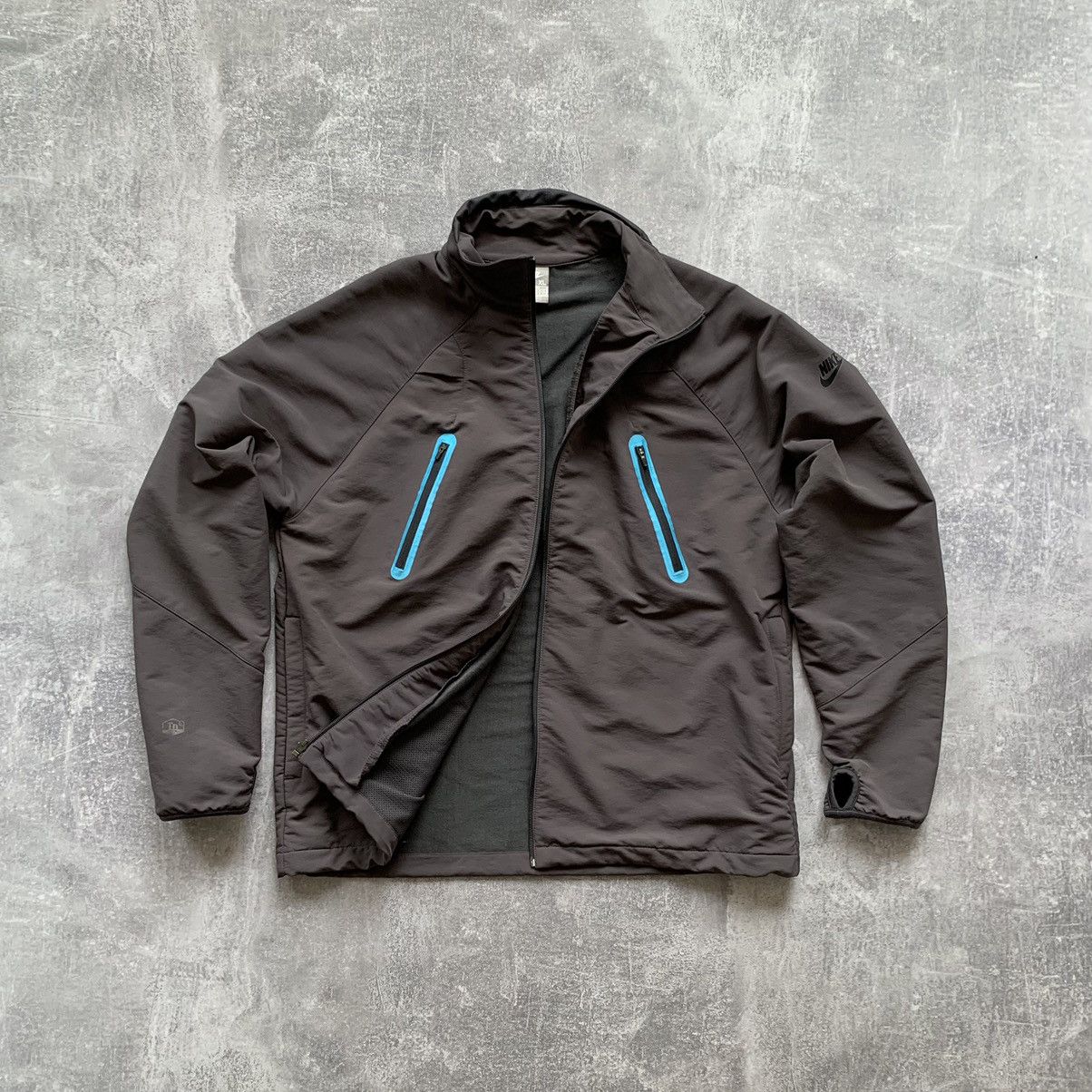 Nike 2000ʼs Nike Tn+ SoftShell Grey Jacket Size US XL / EU 56 / 4 - 9 Thumbnail