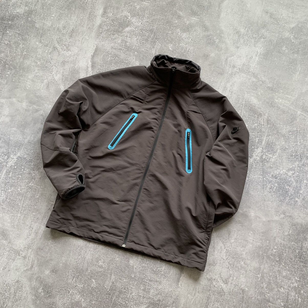 Nike 2000ʼs Nike Tn+ SoftShell Grey Jacket Size US XL / EU 56 / 4 - 5 Thumbnail