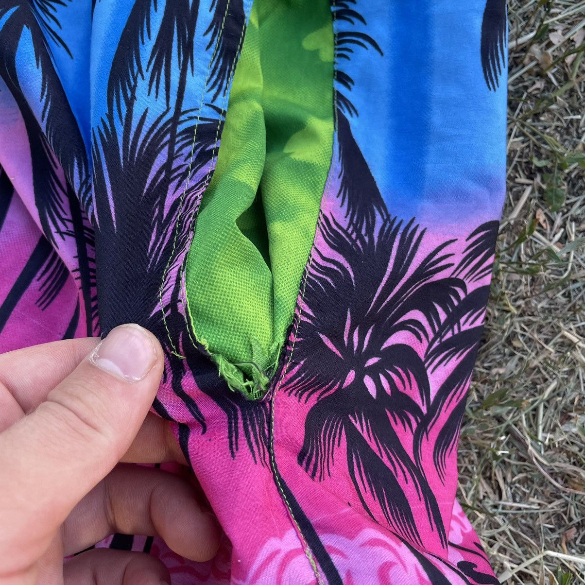 Vintage Vintage Y2K Tropical Palm Tree Graphic Shorts Rave Streetwea Size US 32 / EU 48 - 6 Thumbnail