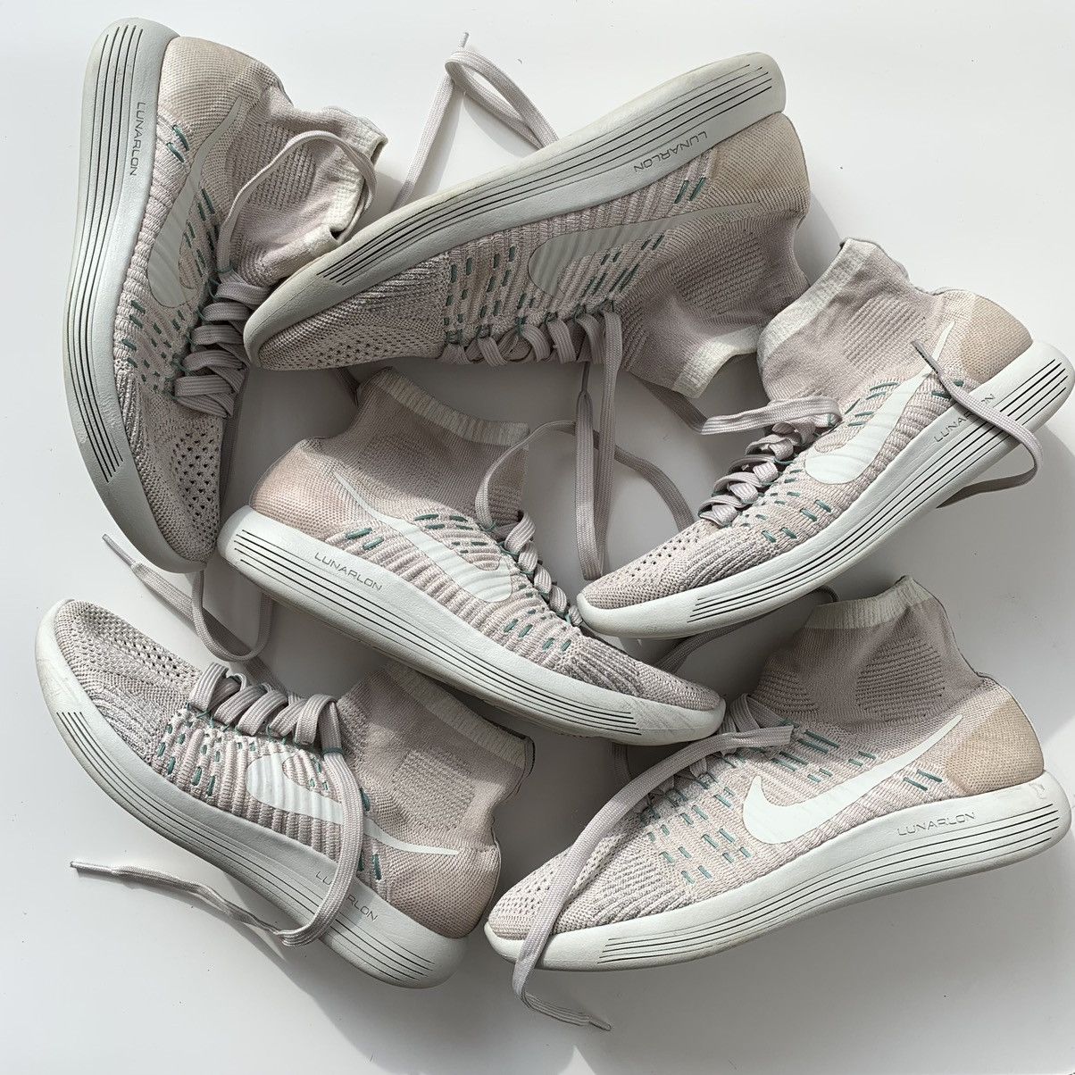 Gyakusou × Nike × Undercover 2015 Nike Gyakusou LunarEpic Flyknit Size US 7.5 / IT 37.5 - 2 Thumbnail
