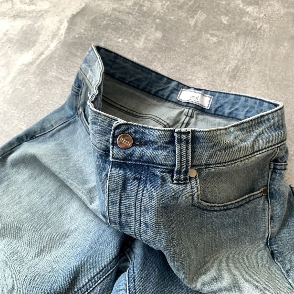 AMI AMI Washed Denim Skinny Pants Size US 31 - 8 Thumbnail
