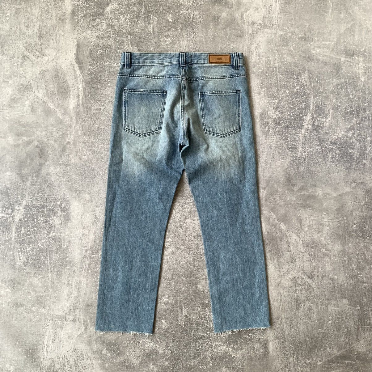AMI AMI Washed Denim Skinny Pants Size US 31 - 4 Thumbnail