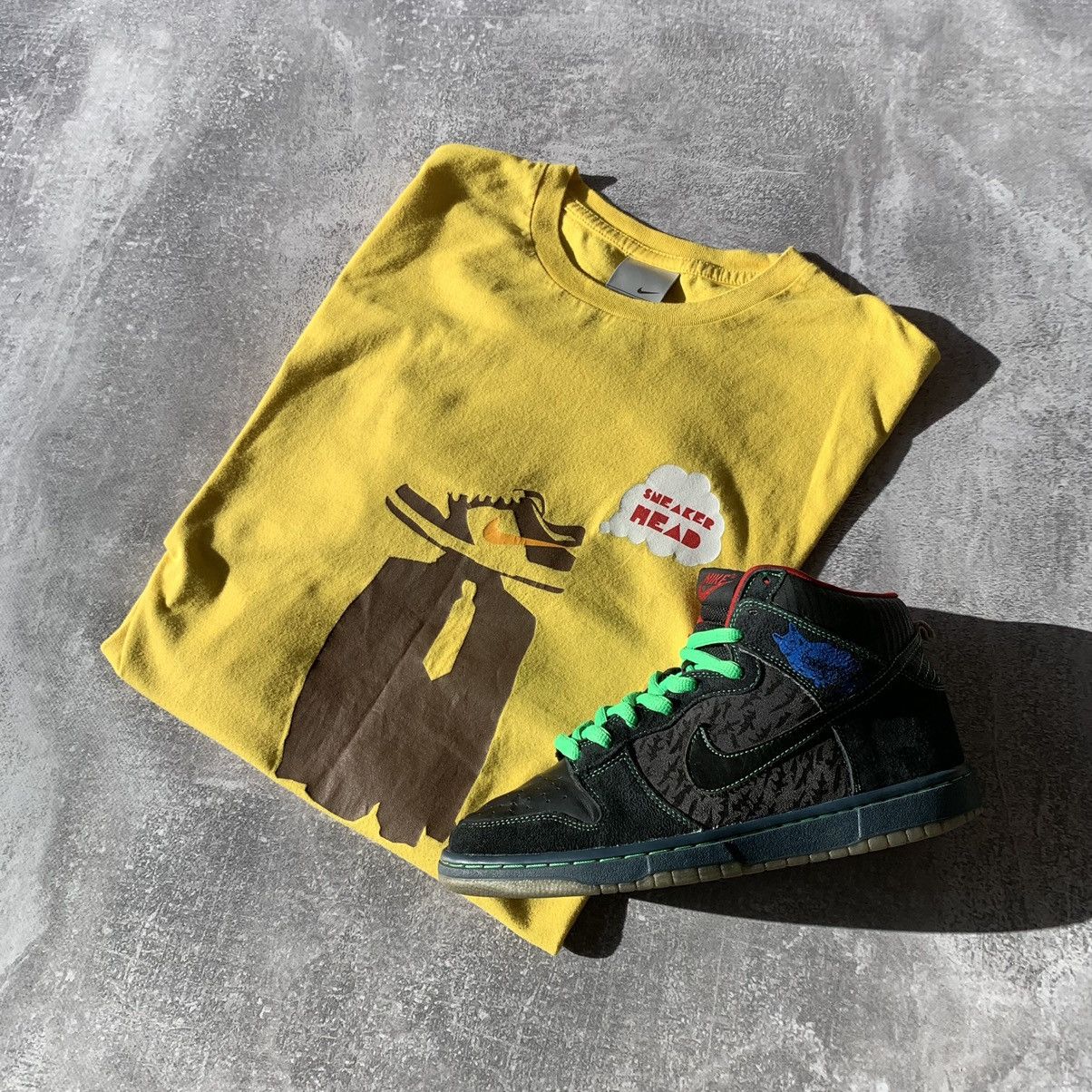 Jordan Brand Nike Sneaker Head Dunk Low Light Mesa T-Shirt Size US XL / EU 56 / 4 - 1 Thumbnail