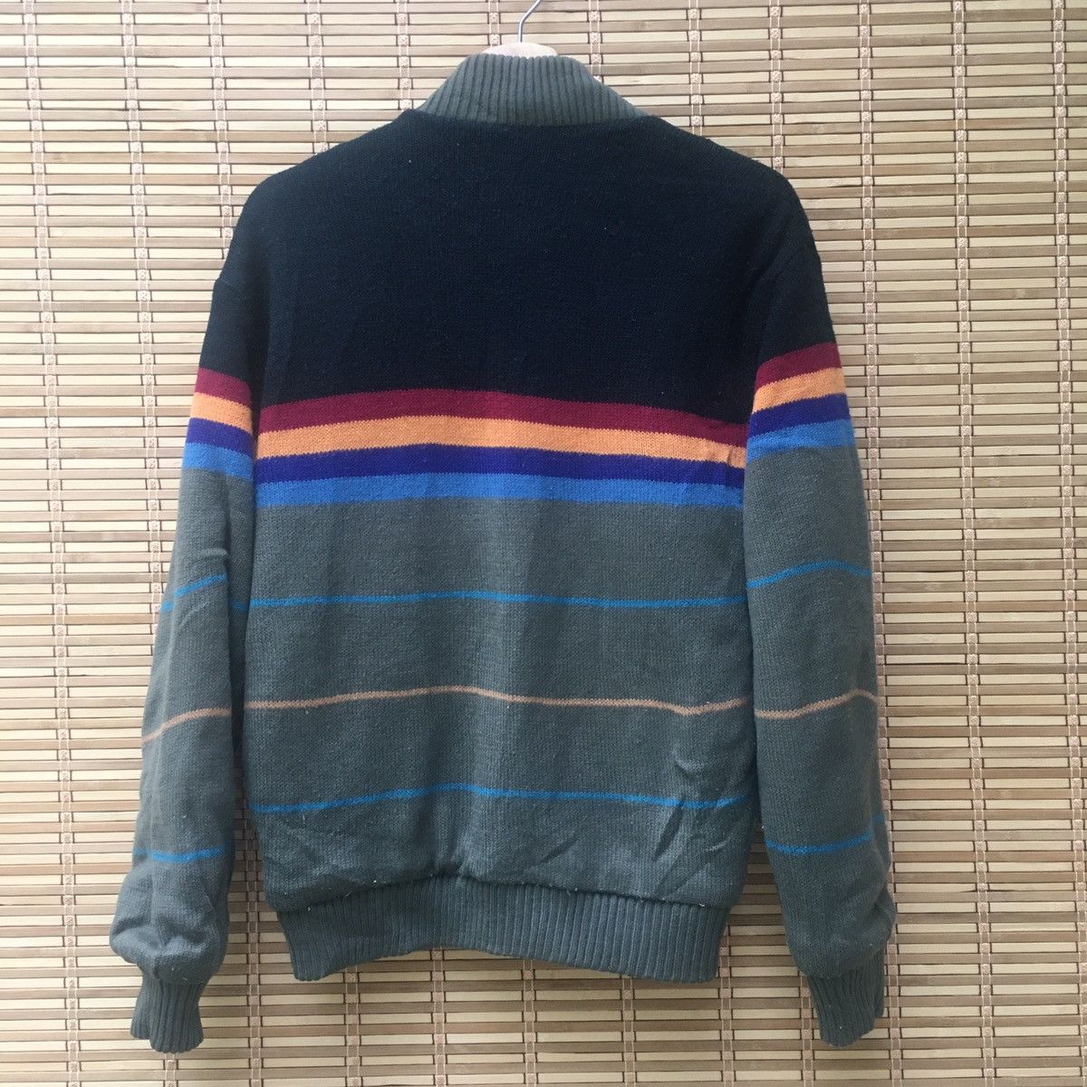Japanese Brand Nice Design Reversible Knit Bomber Size US M / EU 48-50 / 2 - 2 Thumbnail