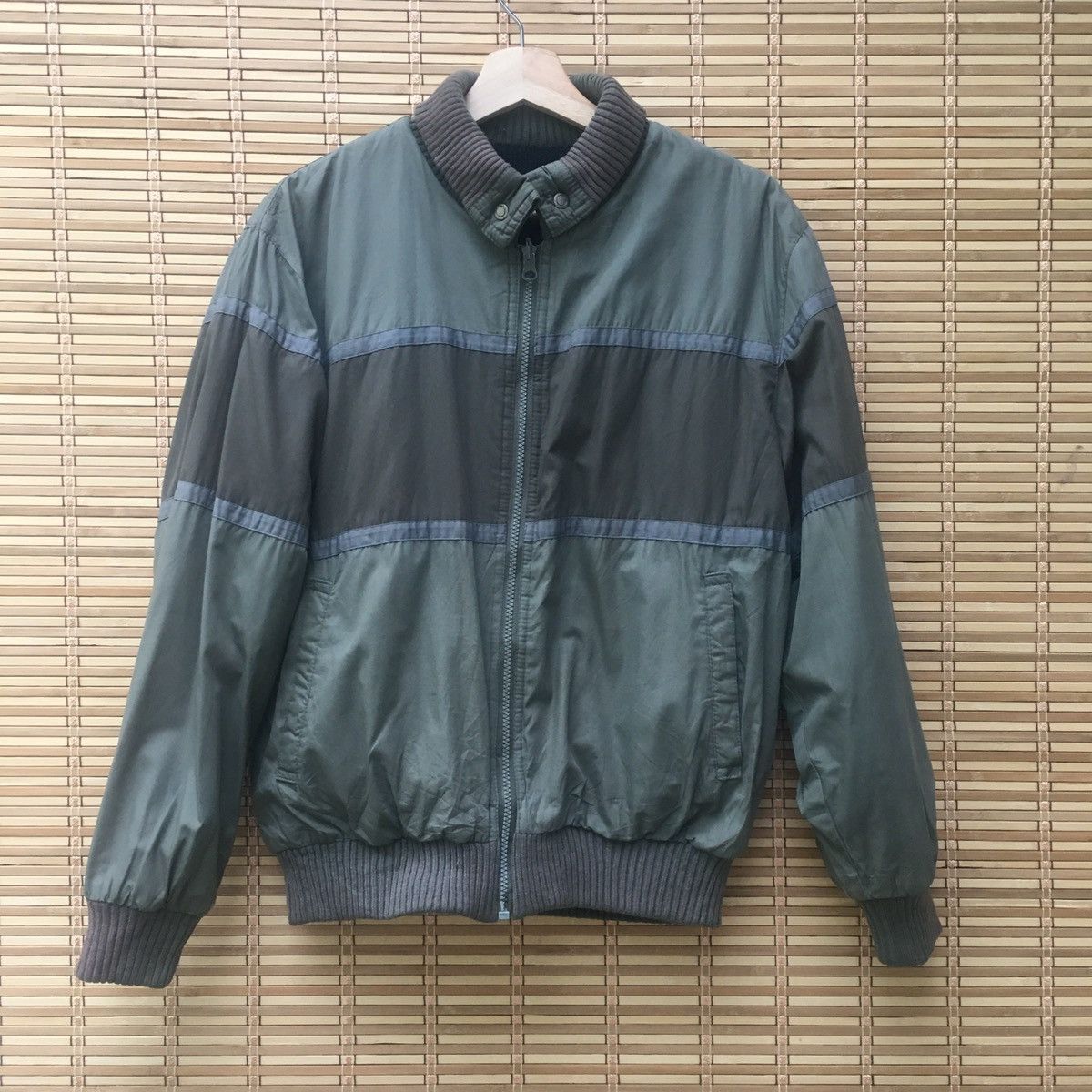 Japanese Brand Nice Design Reversible Knit Bomber Size US M / EU 48-50 / 2 - 3 Thumbnail