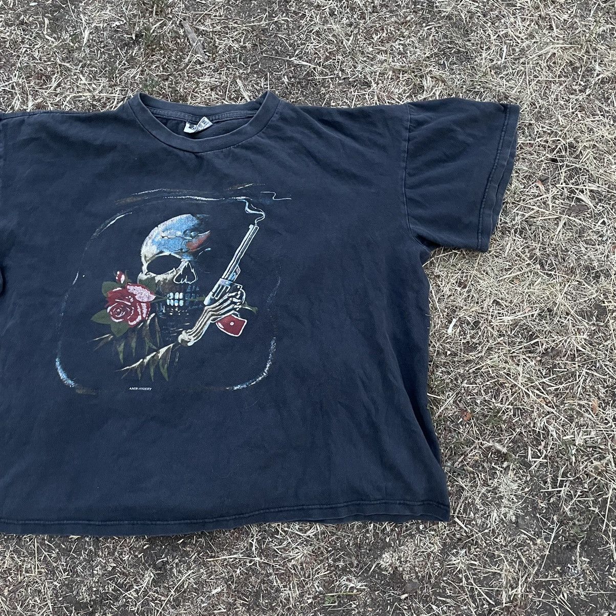 Band Tees Vintage 90s Skulls Cross Dead Vamp Horror Art Size US M / EU 48-50 / 2 - 2 Thumbnail