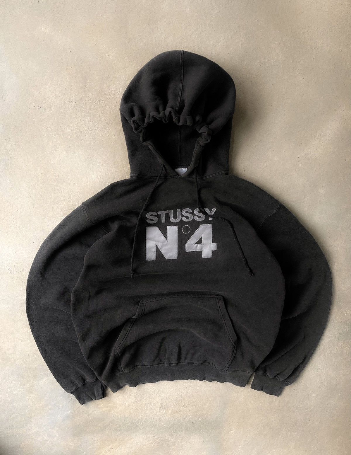 Stussy × Vintage BEAUTIFUL FADED!!! 00s Stussy Hoodie Made in USA Size US L / EU 52-54 / 3 - 2 Thumbnail