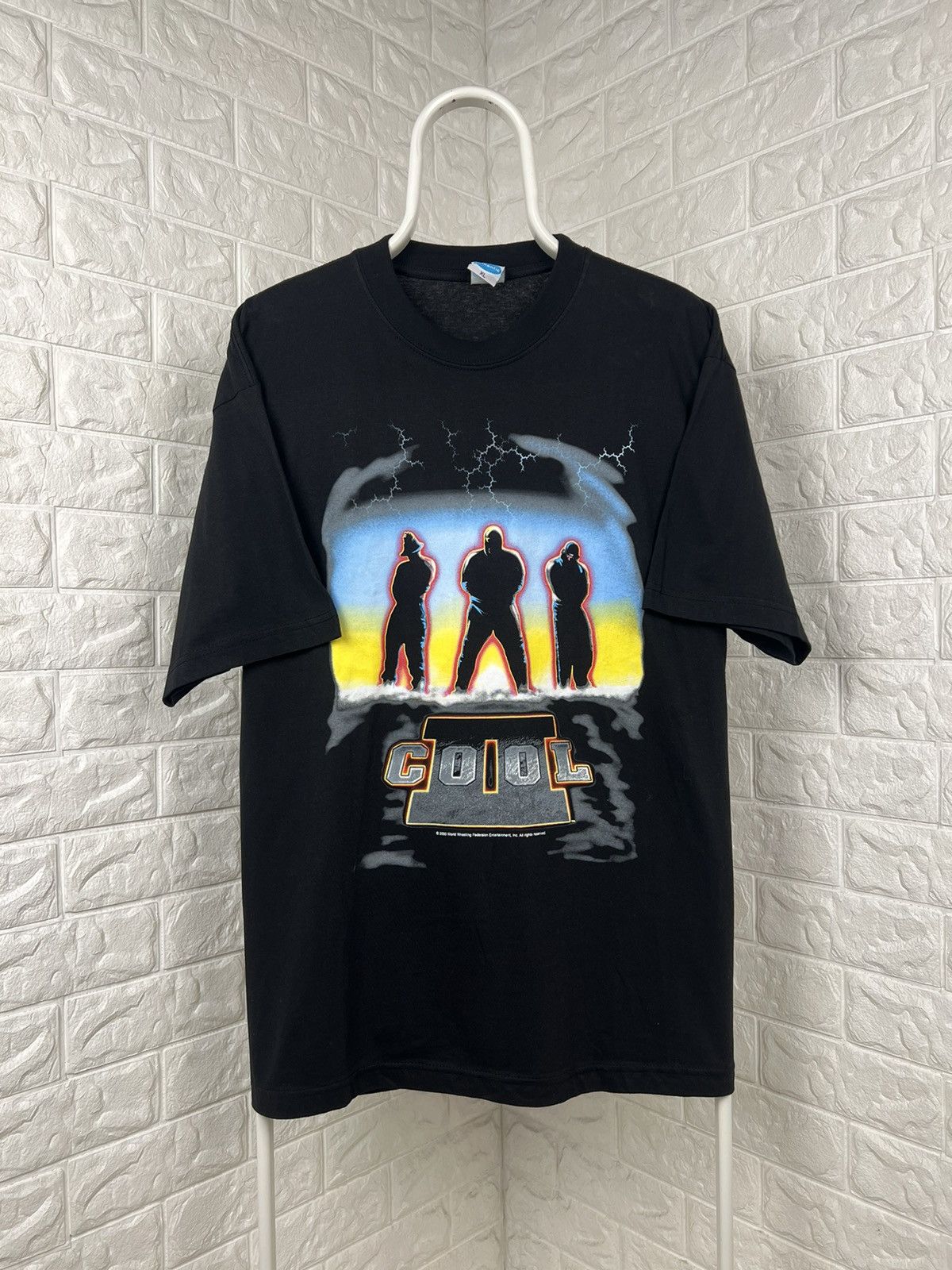 image of Vintage Wwe Wwf Too Cool 2000 Shirt in Black, Men's (Size XL)