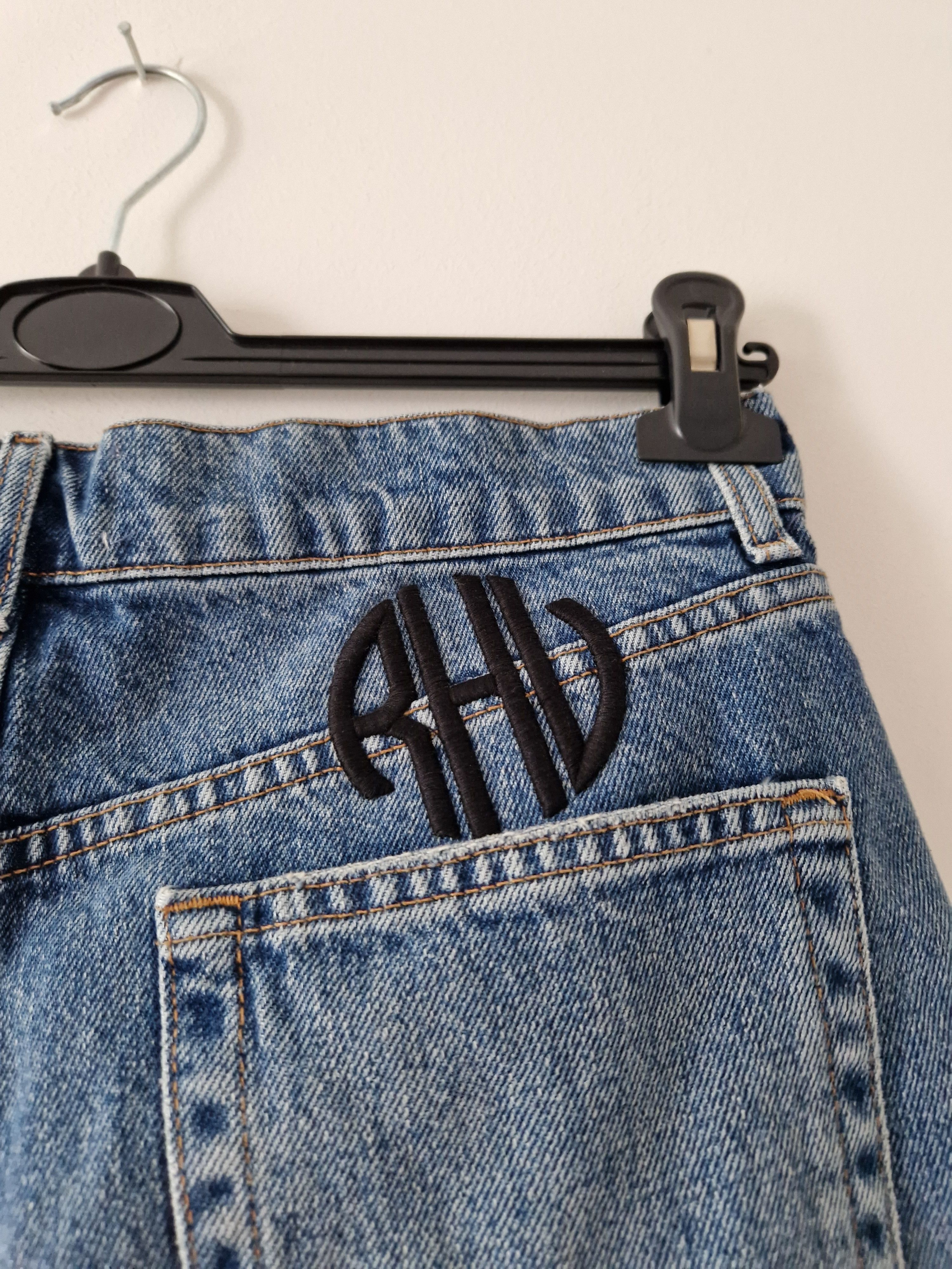 Rhude × Zara Dark Denim Shorts Rhude x Zara Rhuigi Size US 31 - 7 Thumbnail