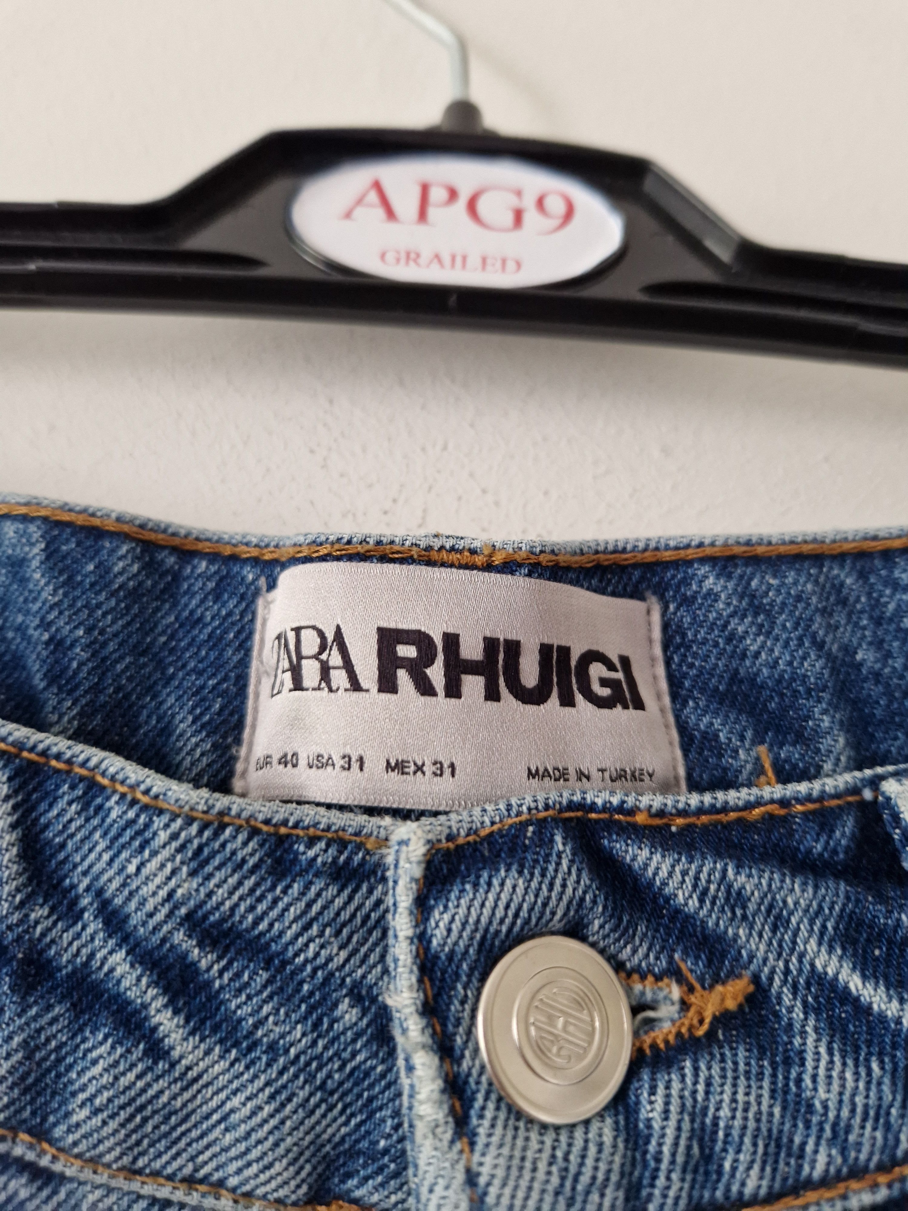Rhude × Zara Dark Denim Shorts Rhude x Zara Rhuigi Size US 31 - 4 Thumbnail