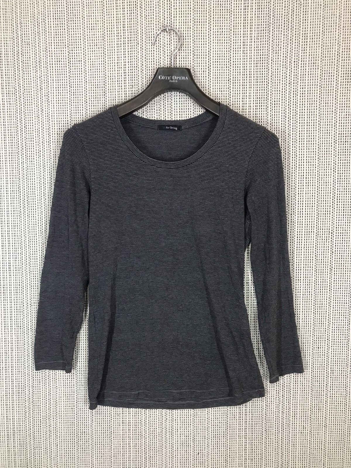 ‼️Y'S FOR LIVING LONGSLEEVE TSHIRT STRIPE ‼️