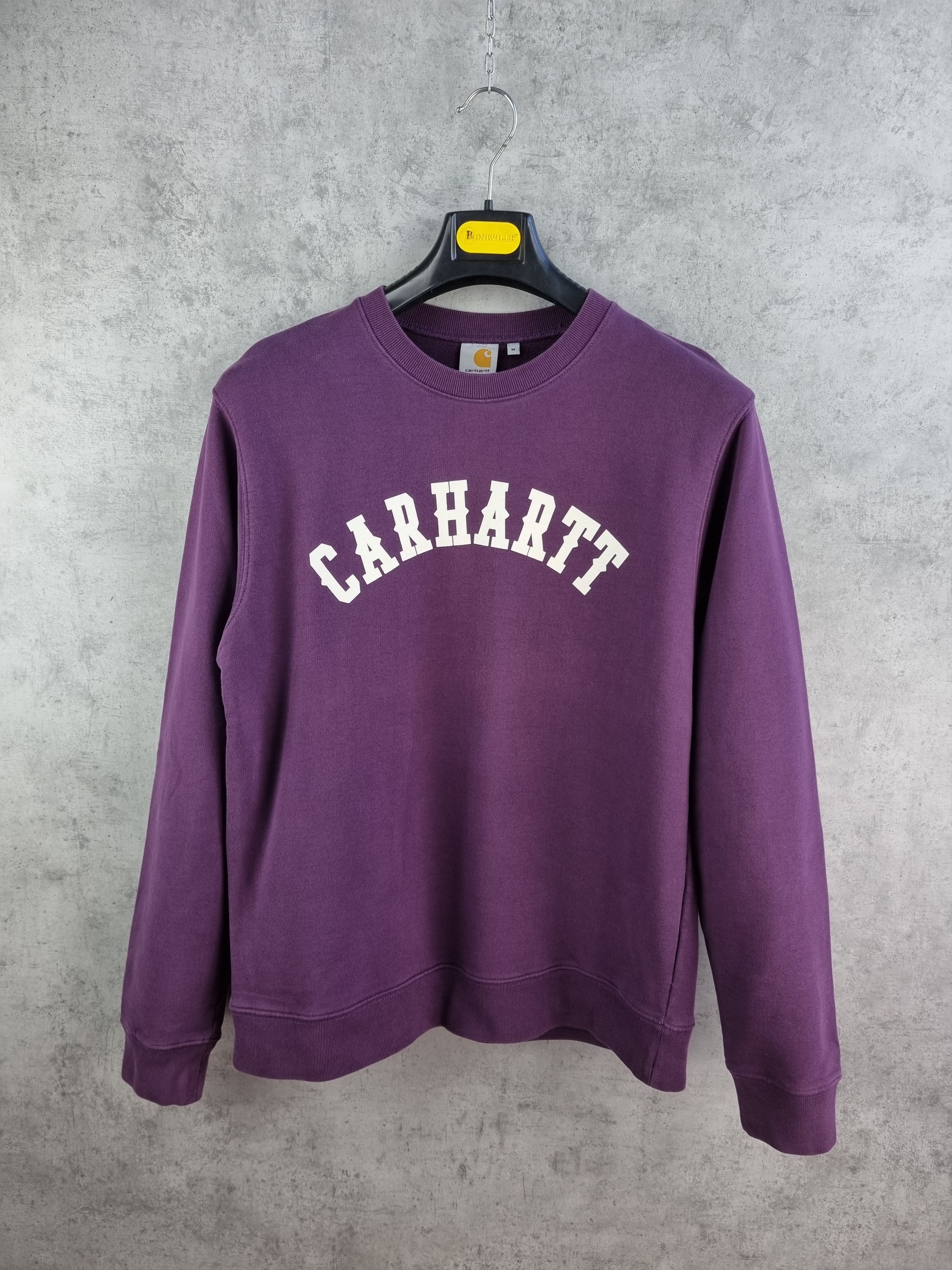 Carhartt × Carhartt Wip Vintage Carhartt College Logo Sweatshirt Size US M / EU 48-50 / 2 - 1 Thumbnail