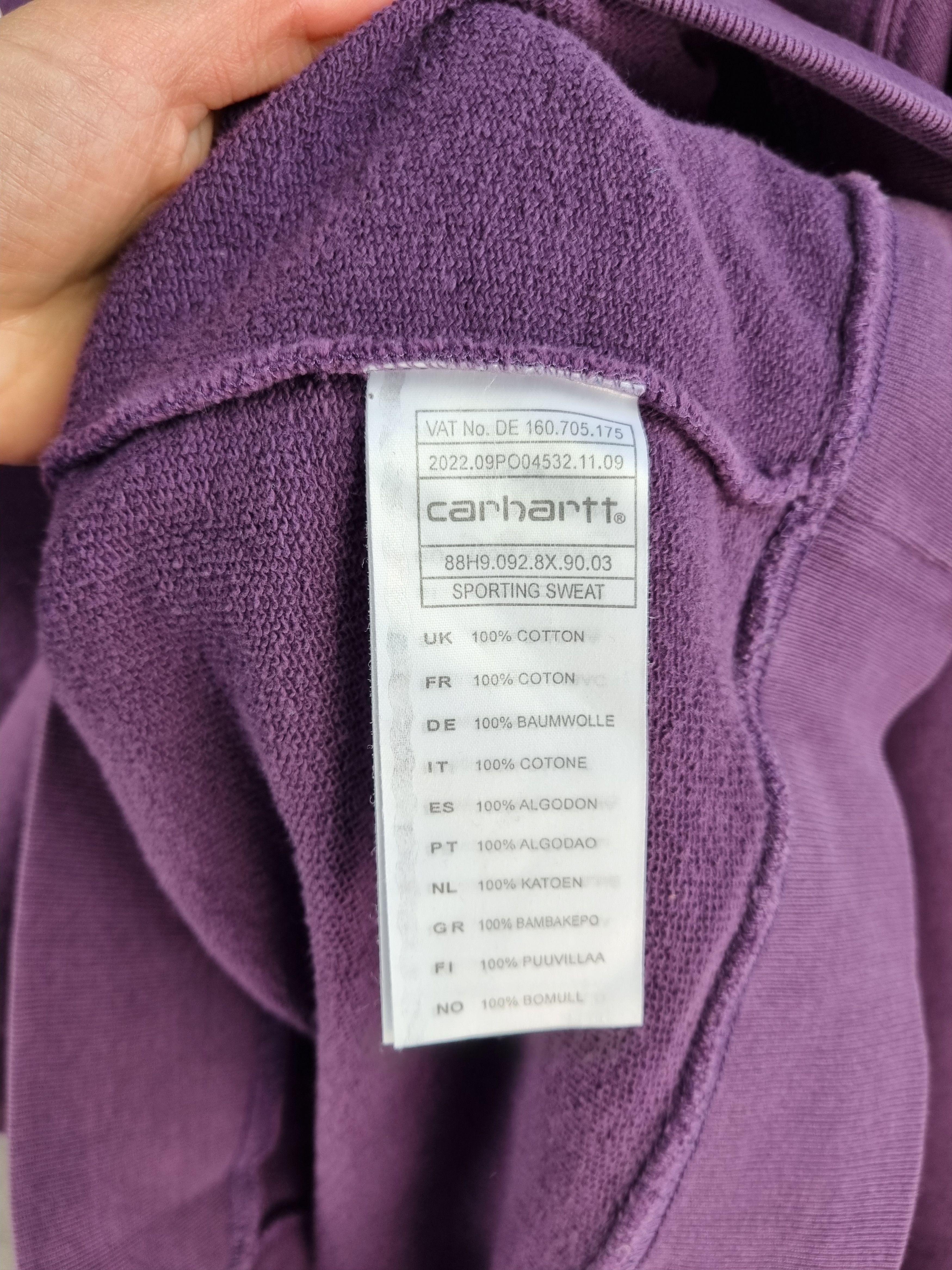 Carhartt × Carhartt Wip Vintage Carhartt College Logo Sweatshirt Size US M / EU 48-50 / 2 - 10 Thumbnail