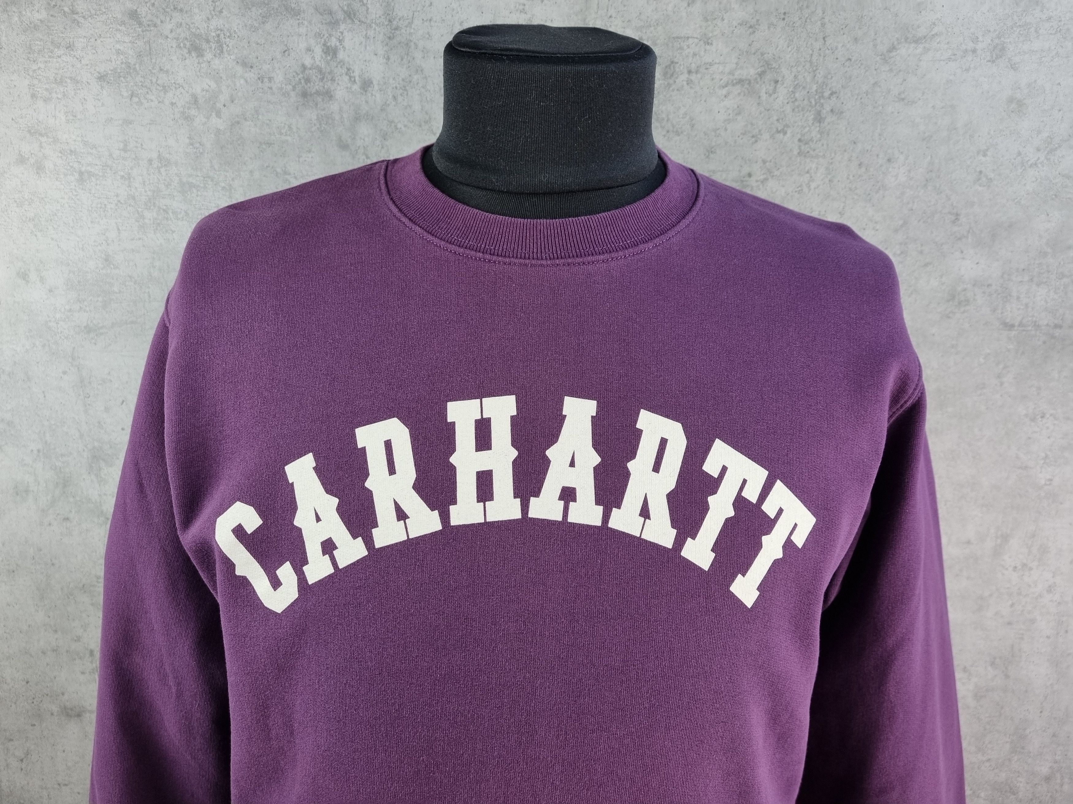 Carhartt × Carhartt Wip Vintage Carhartt College Logo Sweatshirt Size US M / EU 48-50 / 2 - 5 Thumbnail