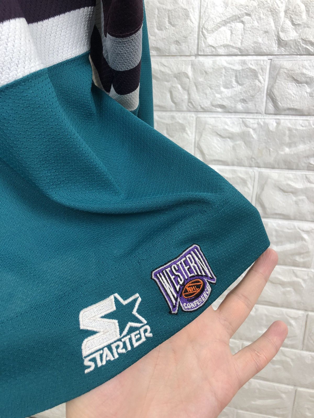 NHL × Starter Vintage Mighty Ducks Hockey Jersey NHL Size US XL / EU 56 / 4 - 6 Thumbnail
