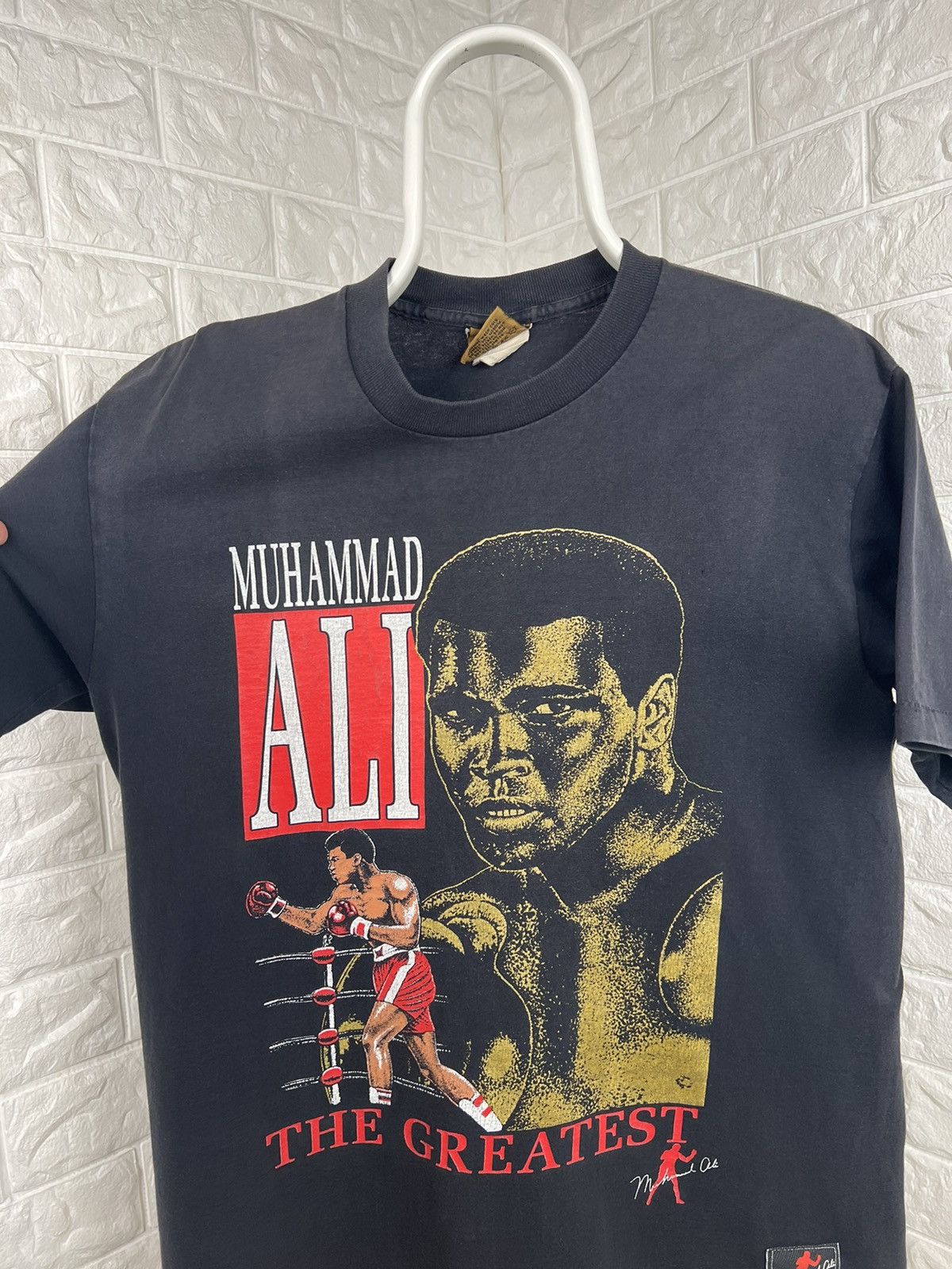 Nutmeg × Vintage Vintage Muhammad Ali Nutmeg The Greatest Faded Tshirt Size US M / EU 48-50 / 2 - 3 Thumbnail