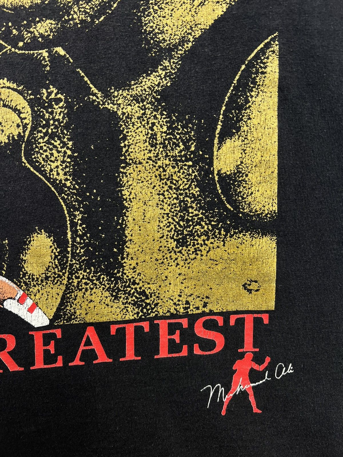 Nutmeg × Vintage Vintage Muhammad Ali Nutmeg The Greatest Faded Tshirt Size US M / EU 48-50 / 2 - 6 Thumbnail
