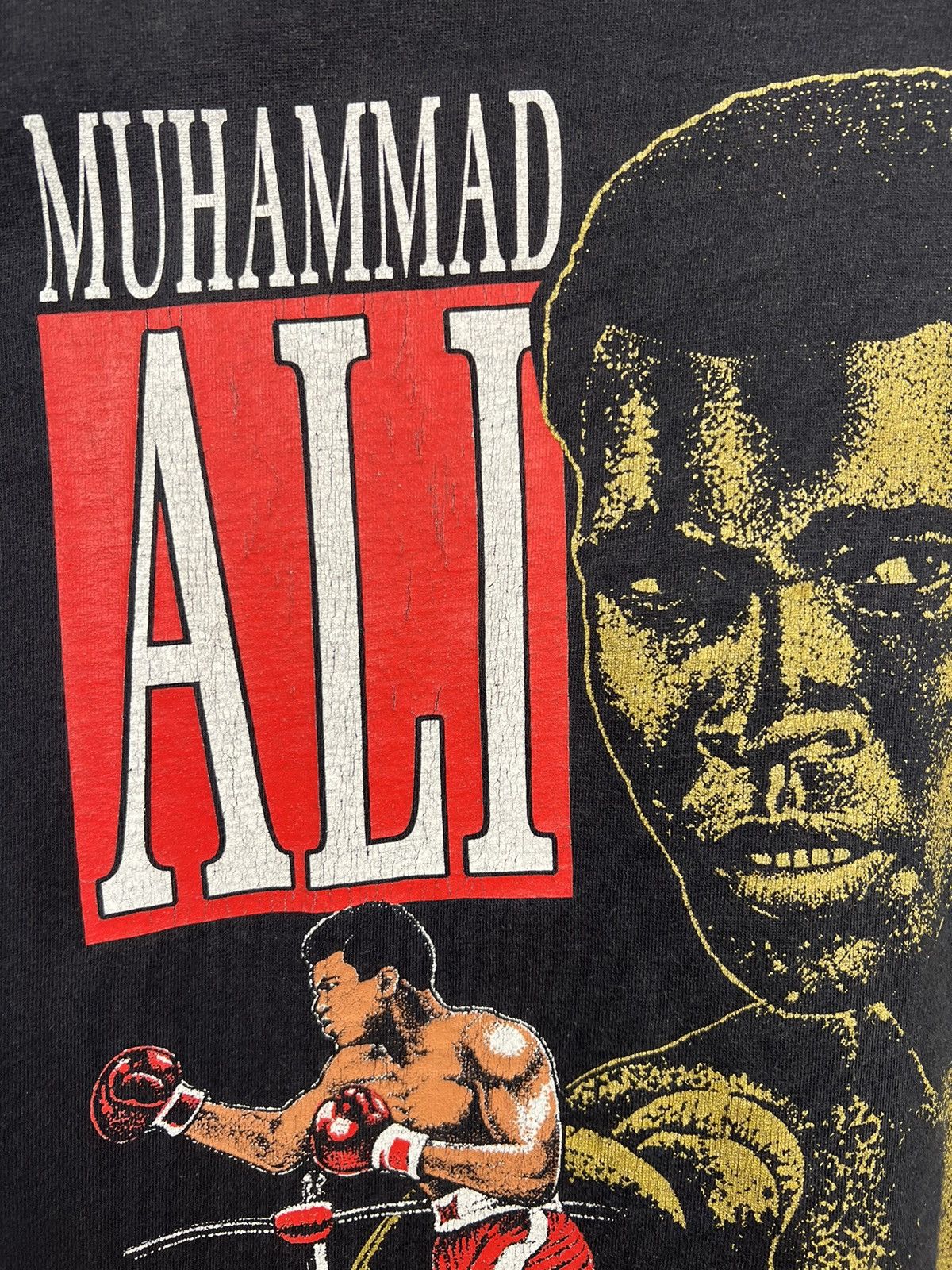 Nutmeg × Vintage Vintage Muhammad Ali Nutmeg The Greatest Faded Tshirt Size US M / EU 48-50 / 2 - 4 Thumbnail