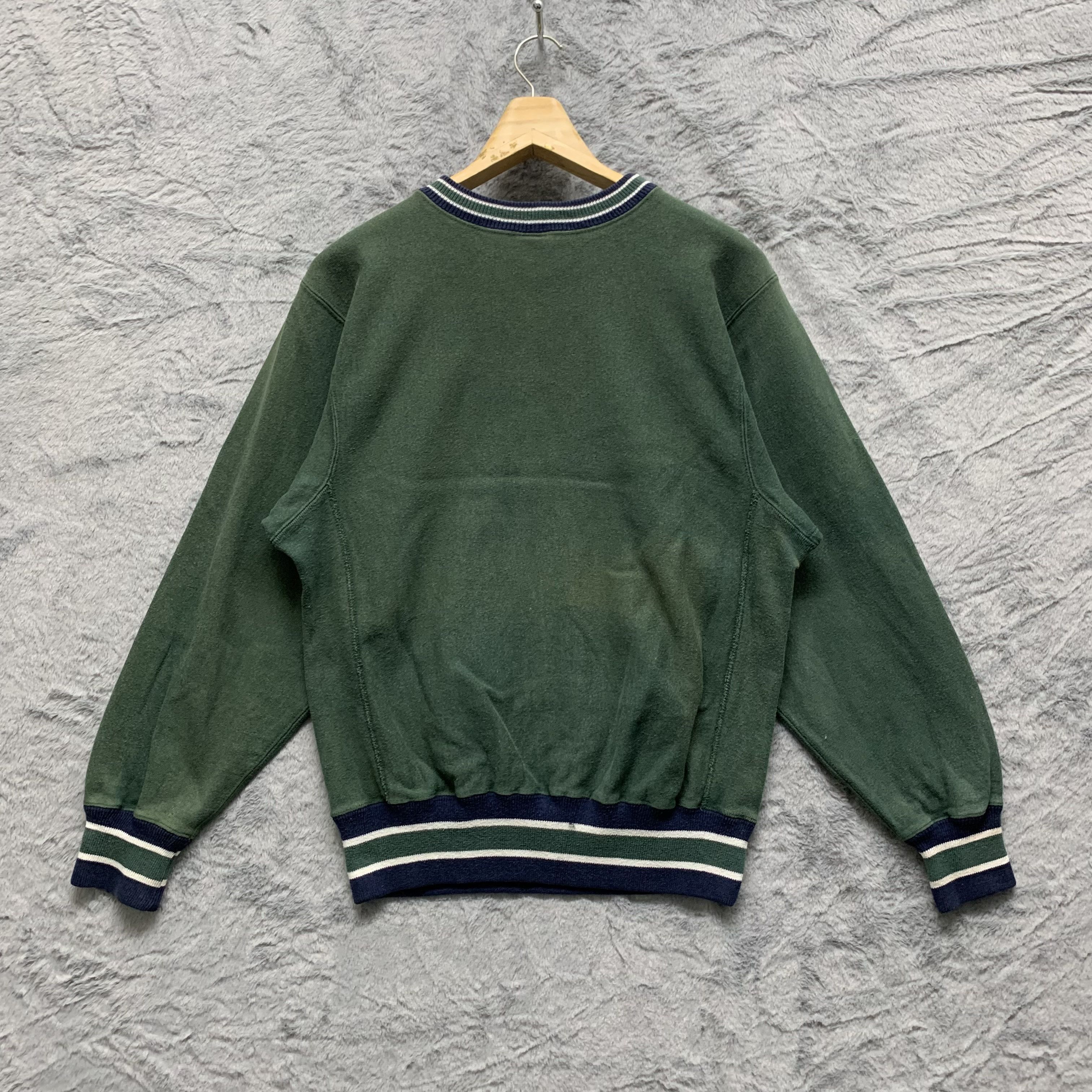 Champion Champion Reverse Weave Crewneck Green Sweatshirts #4345-151 Size US M / EU 48-50 / 2 - 7 Thumbnail