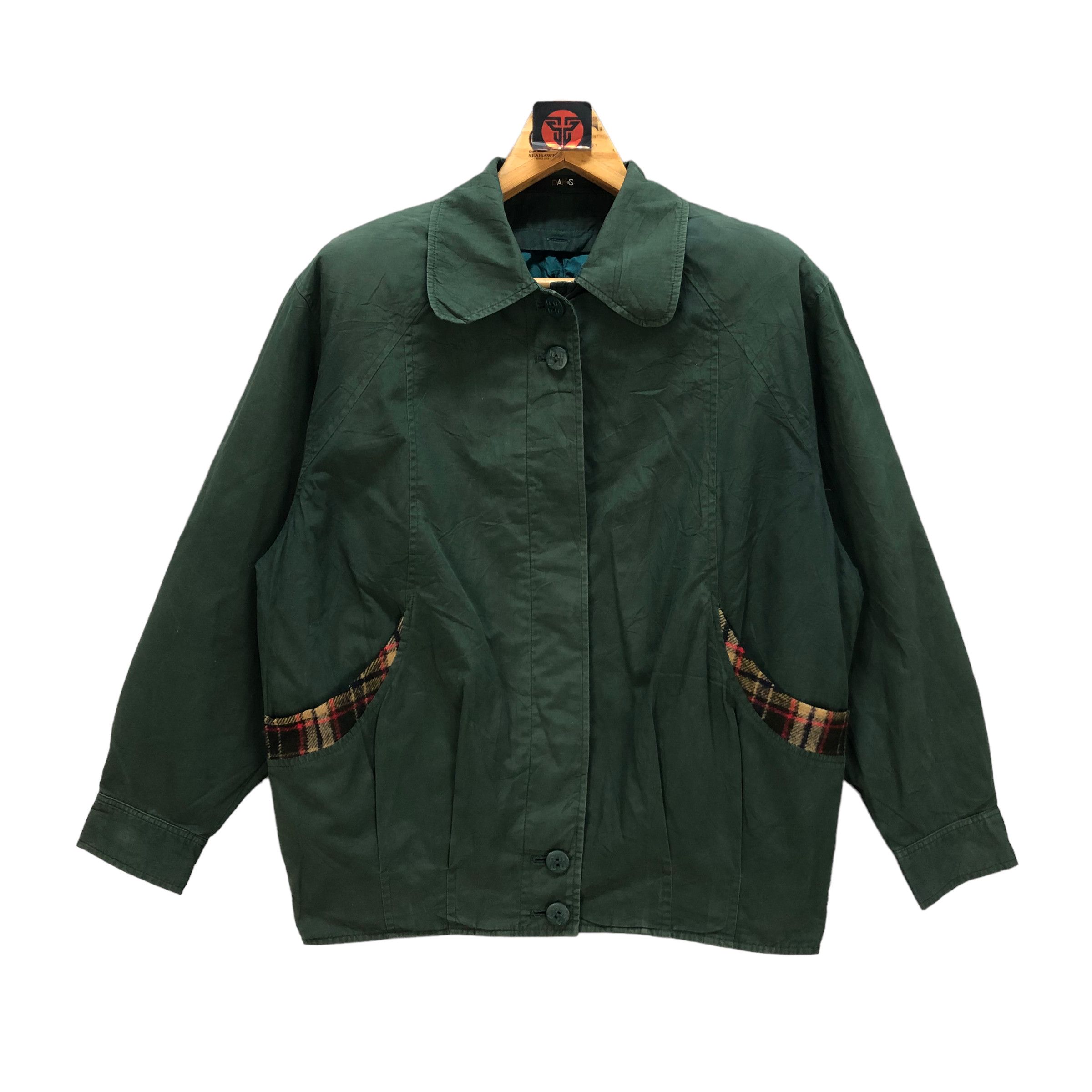 image of Daks London x Vintage Daks Casual Jacket 7173-115 in Green, Men's (Size Medium)