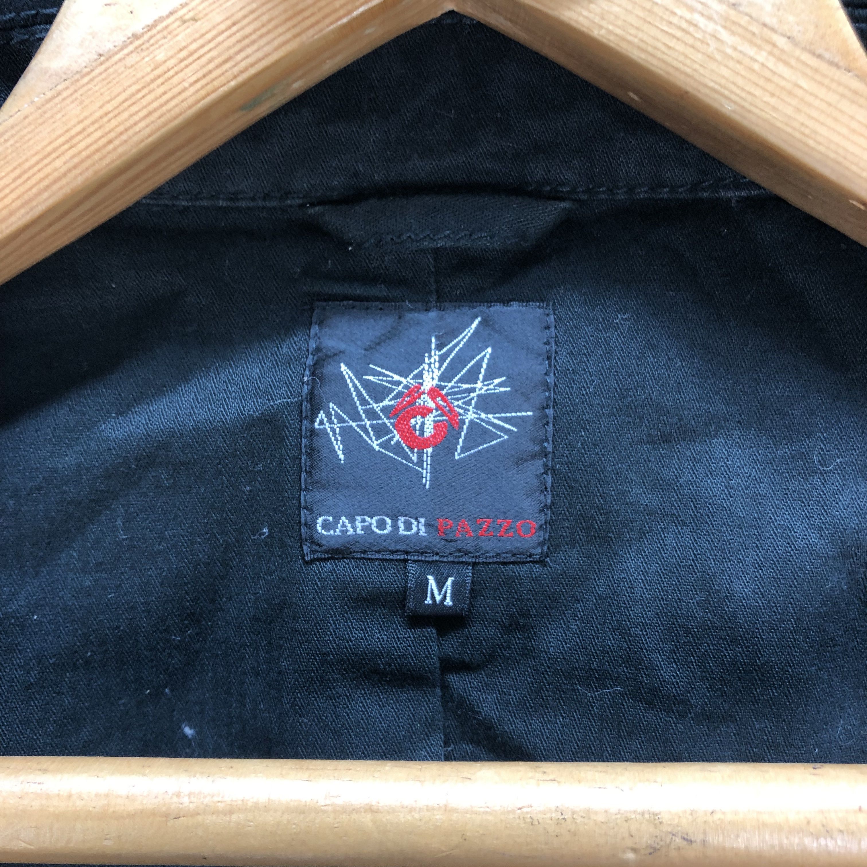 Japanese Brand CAPO DI PAZZO CHORE JACKET #7176-115 Size US M / EU 48-50 / 2 - 7 Thumbnail