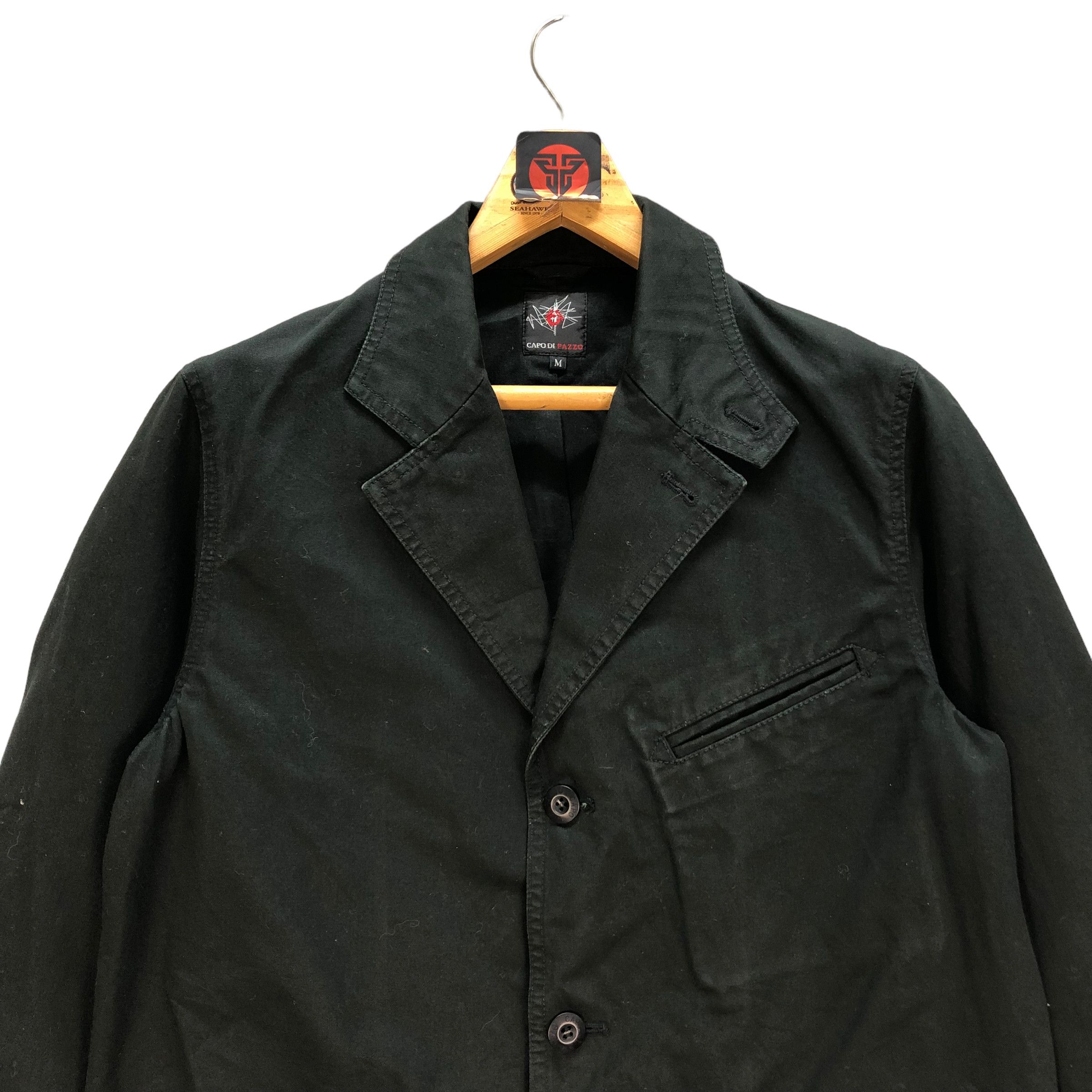 Japanese Brand CAPO DI PAZZO CHORE JACKET #7176-115 Size US M / EU 48-50 / 2 - 2 Thumbnail