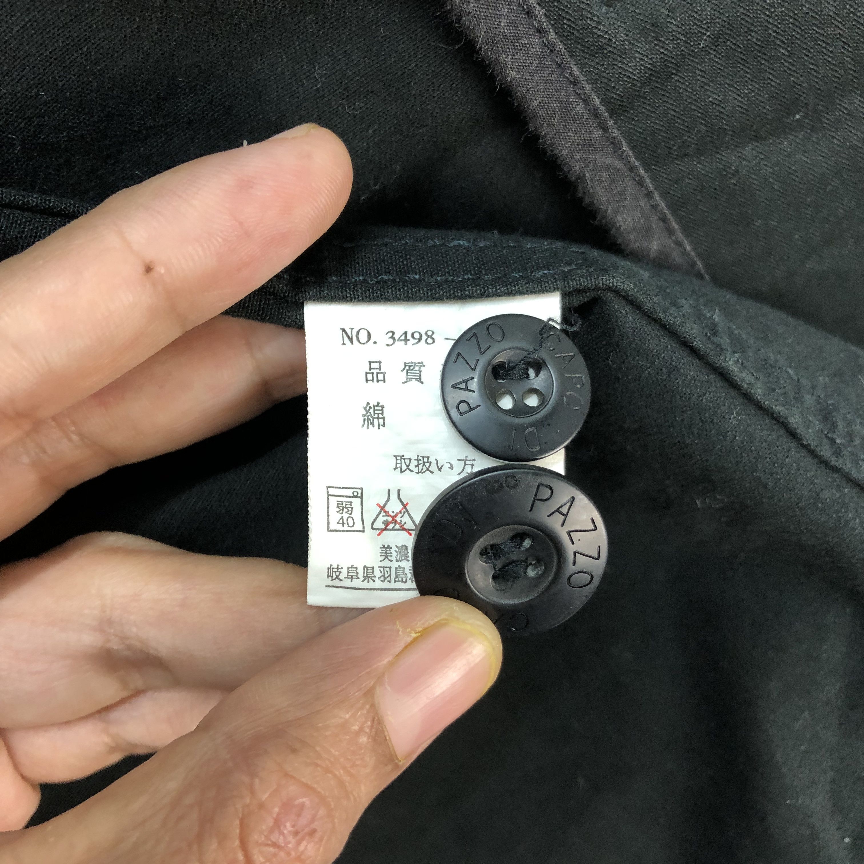 Japanese Brand CAPO DI PAZZO CHORE JACKET #7176-115 Size US M / EU 48-50 / 2 - 9 Thumbnail