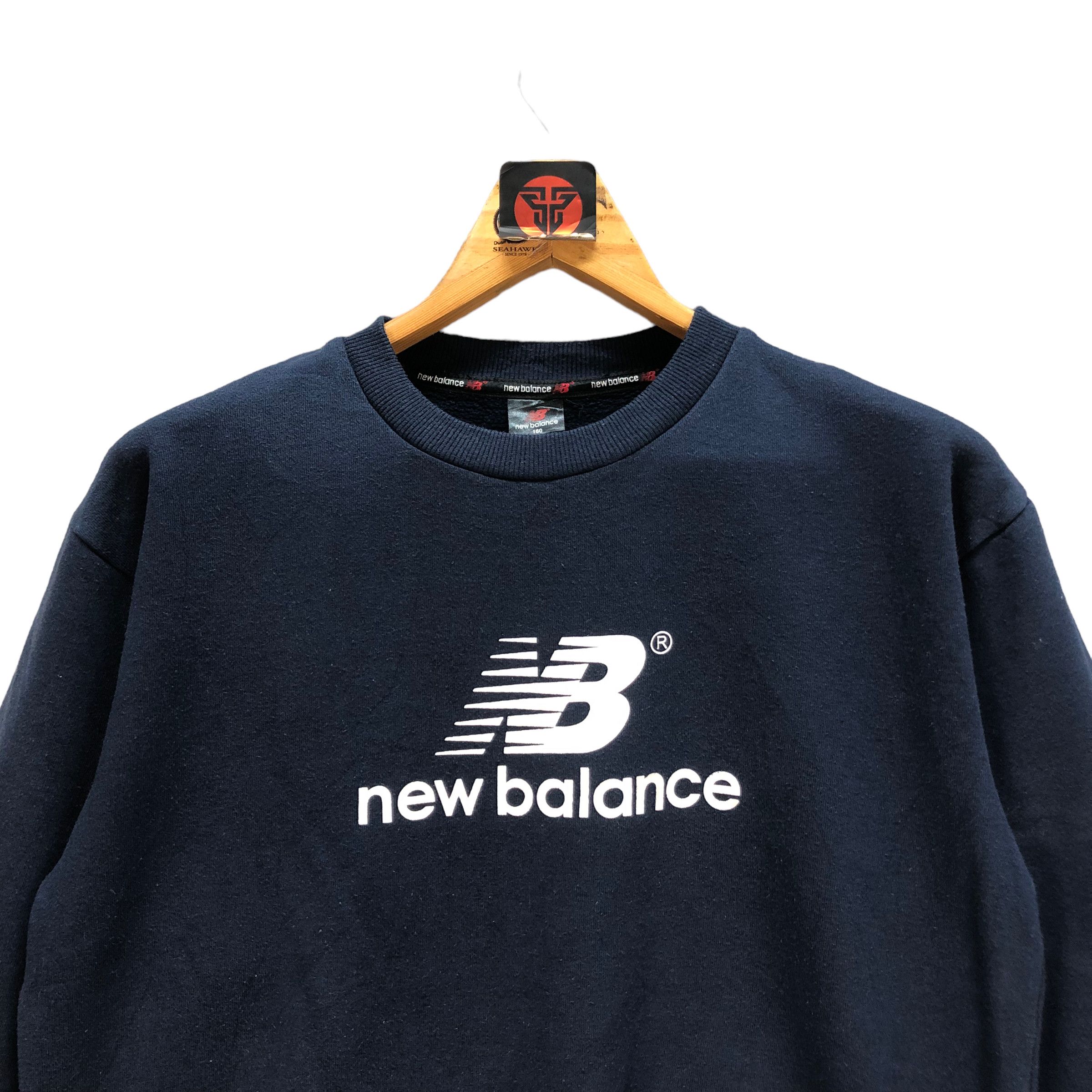 New Balance NEW BALANCE BIG LOGO SWEATSHIRTS #7186-117 Size US S / EU 44-46 / 1 - 2 Thumbnail