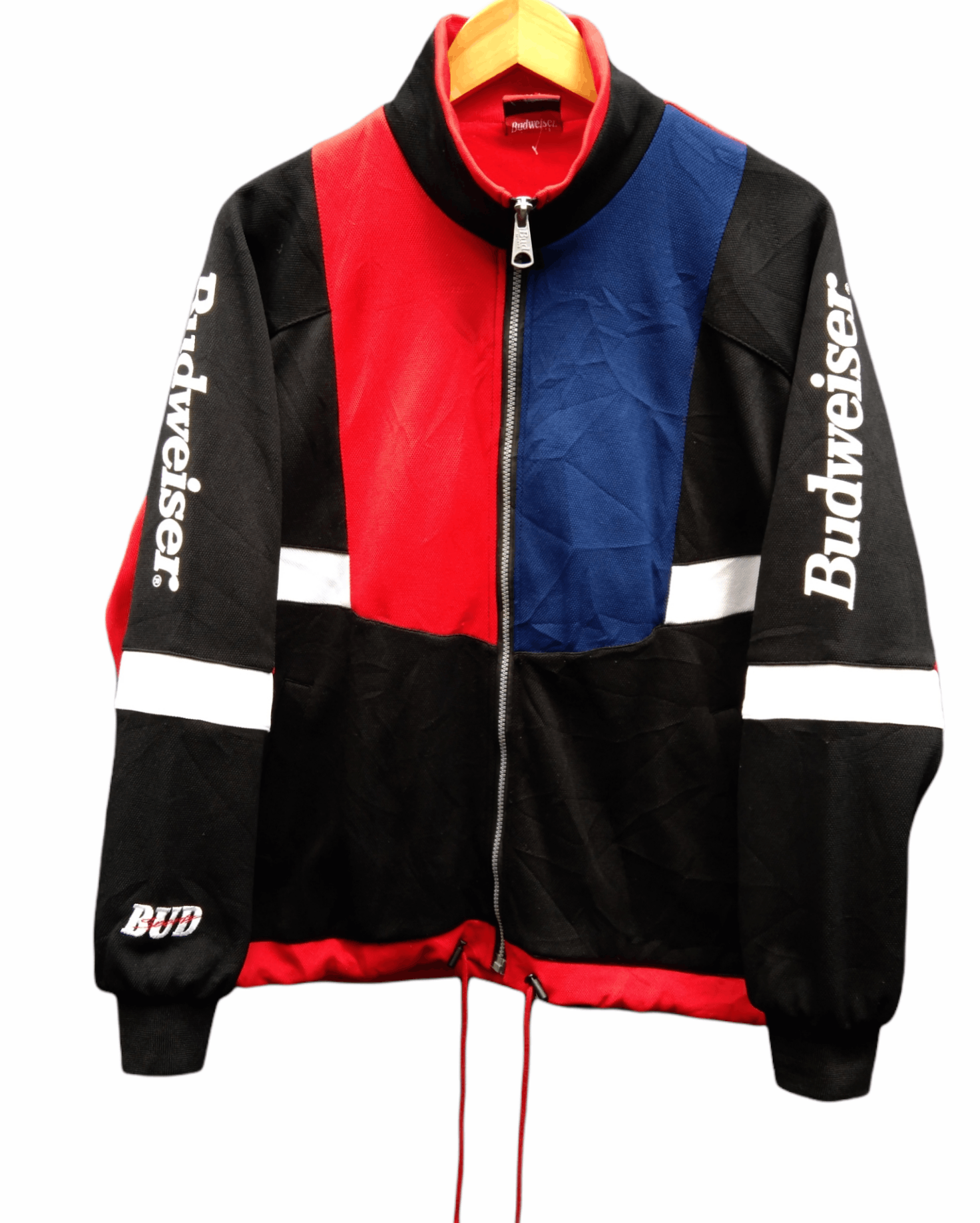 Vintage Budweiser Racing Sport Jacket Size US XL / EU 56 / 4 - 5 Thumbnail