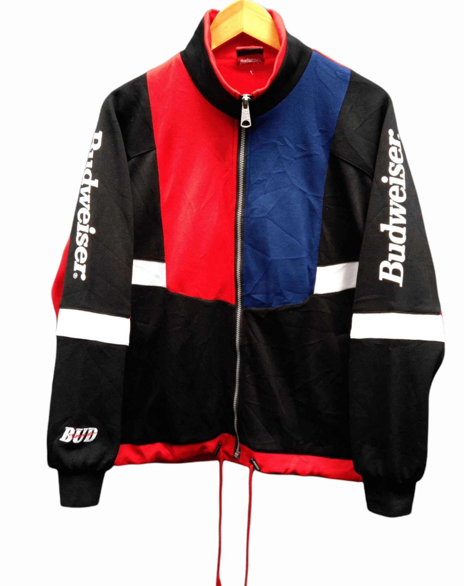 Vintage Budweiser Racing Sport Jacket Size US XL / EU 56 / 4 - 1 Thumbnail