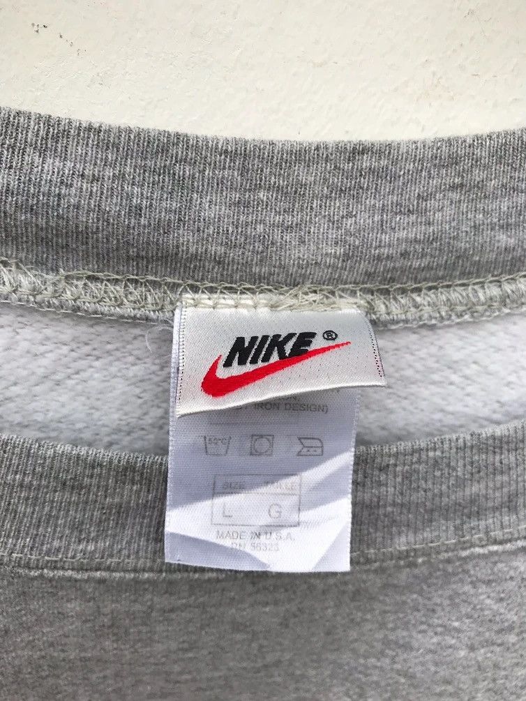 Vintage Vintage 90s Nike Swoosh Usa Big Logo Streetwear Sweatshirt Size US XL / EU 56 / 4 - 3 Thumbnail