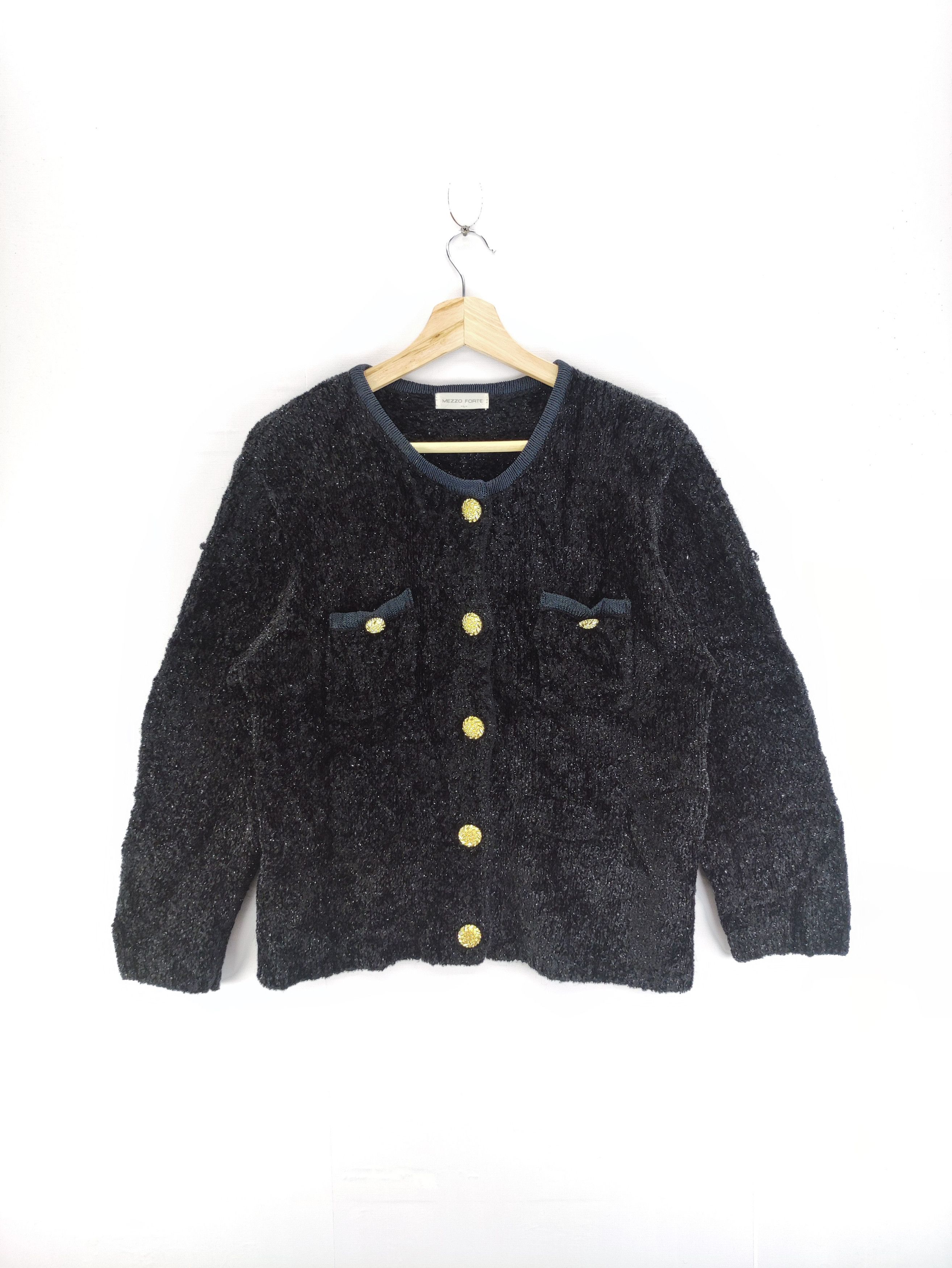 Japanese Brand Vintage Cardigan Jacket Tweed By Mezzo Forte Size M / US 6-8 / IT 42-44 - 1 Thumbnail