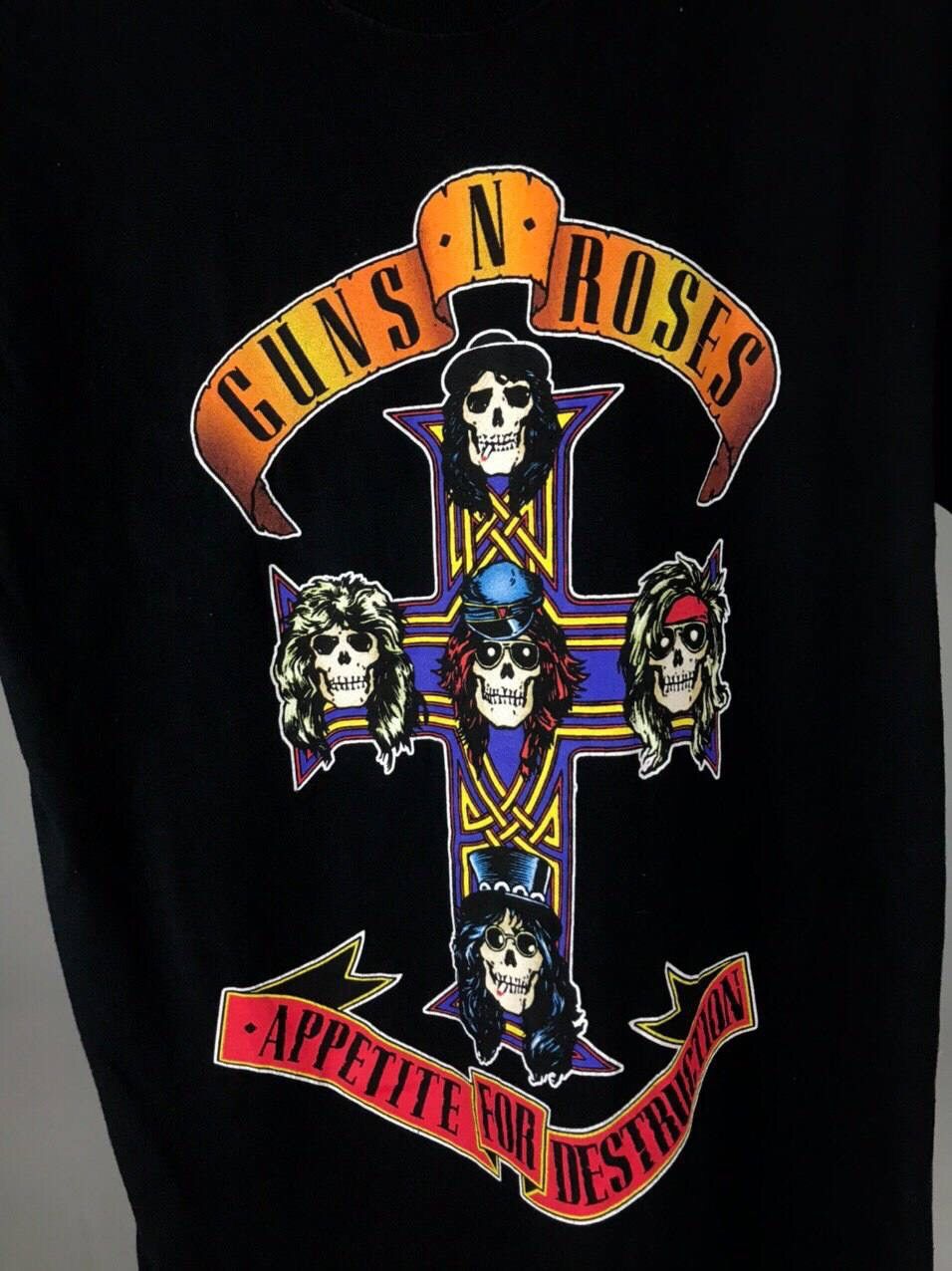 Band Tees × Guns N' Roses × Vintage Guns and Roses 2015 vintage rock band tee Size US M / EU 48-50 / 2 - 2 Thumbnail