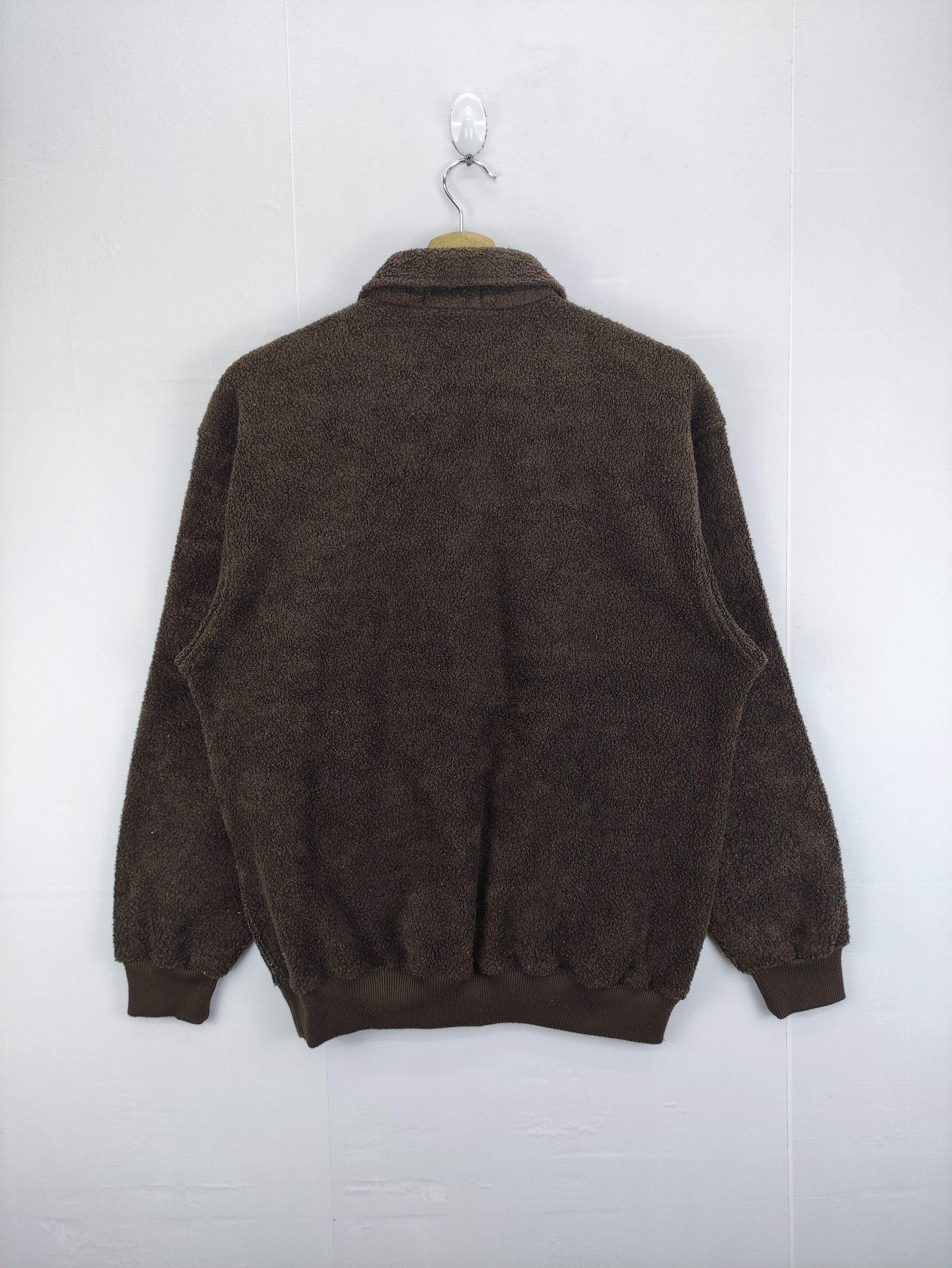 Japanese Brand Vintage Sweater Fleece Half Button Lodging House Size US M / EU 48-50 / 2 - 6 Thumbnail