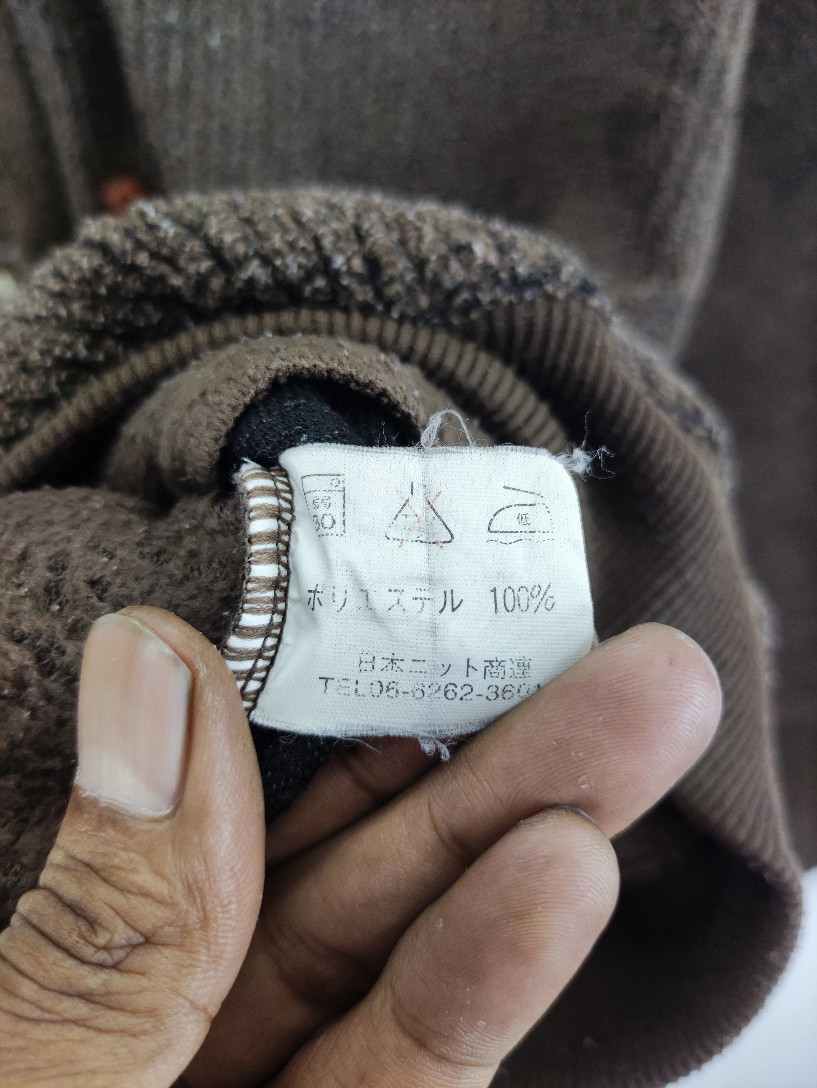 Japanese Brand Vintage Sweater Fleece Half Button Lodging House Size US M / EU 48-50 / 2 - 5 Thumbnail