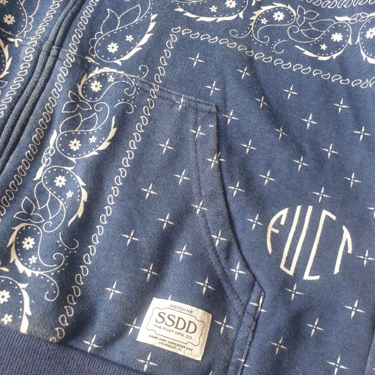 FUCT Vintage SSDD Fuct Bandana Hoodie Size US L / EU 52-54 / 3 - 2 Thumbnail
