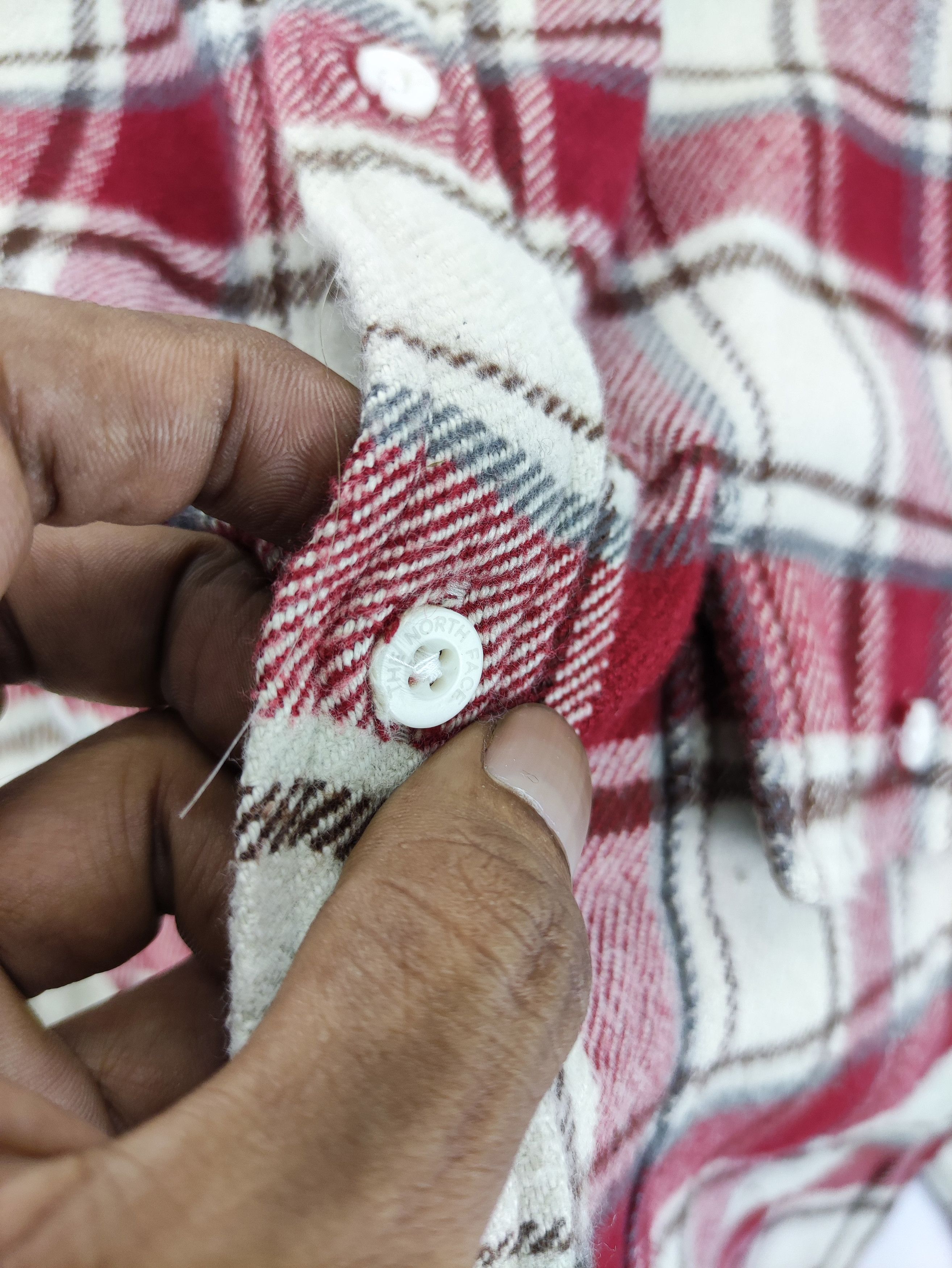 The North Face The North Face Flannel Shirt Button Up Size US M / EU 48-50 / 2 - 2 Thumbnail