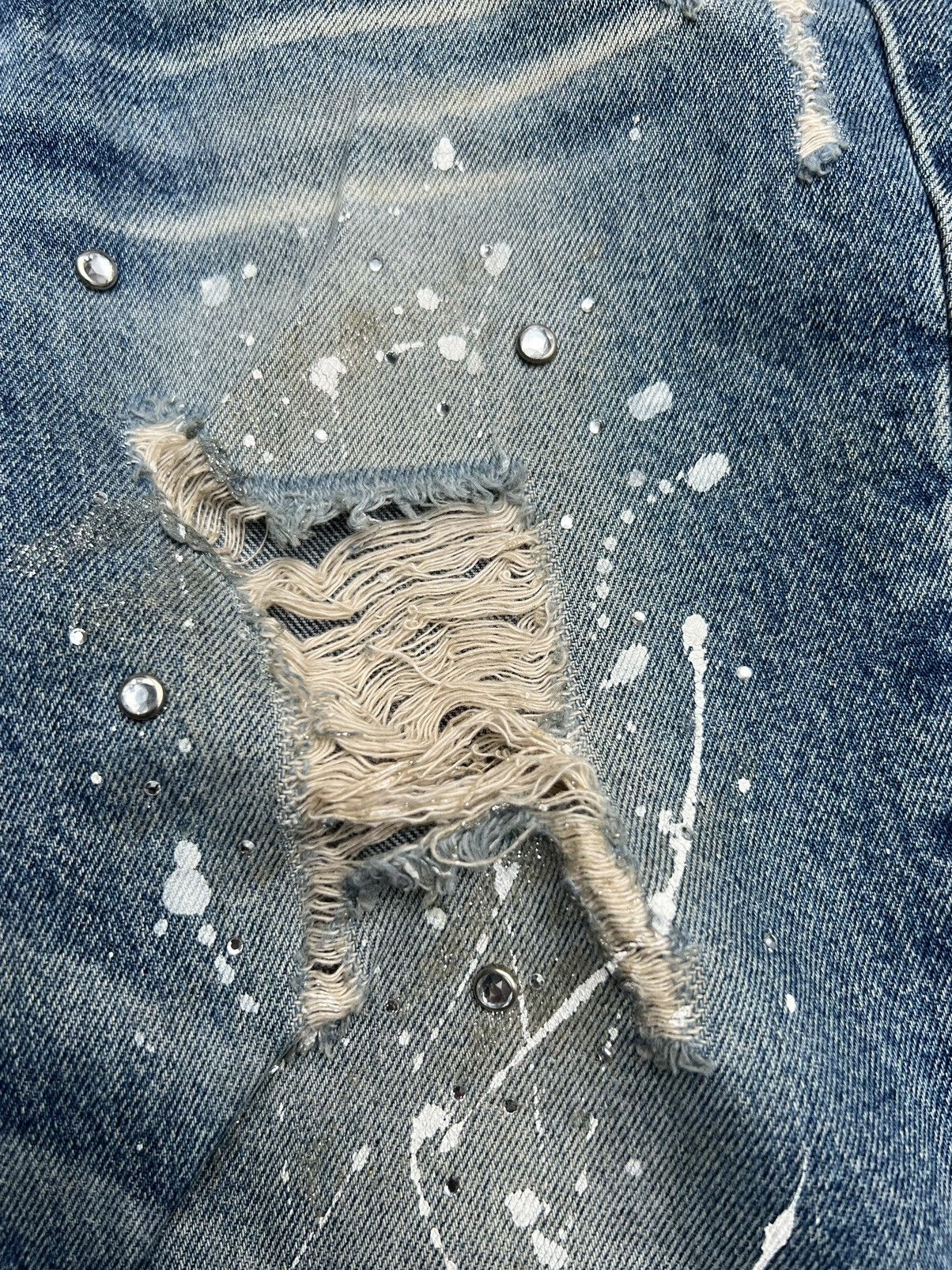 VINTAGE LEATHER JACKET A2 TYPE BACK LOT ART OF DISTRESS