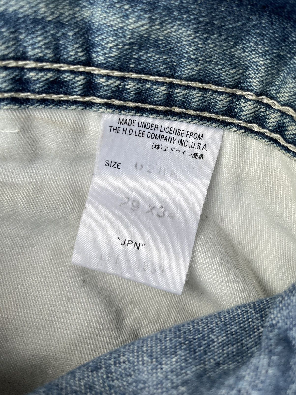 Lee Vintage Lee Sanforized Work Denim Size US 30 / EU 46 - 17 Thumbnail