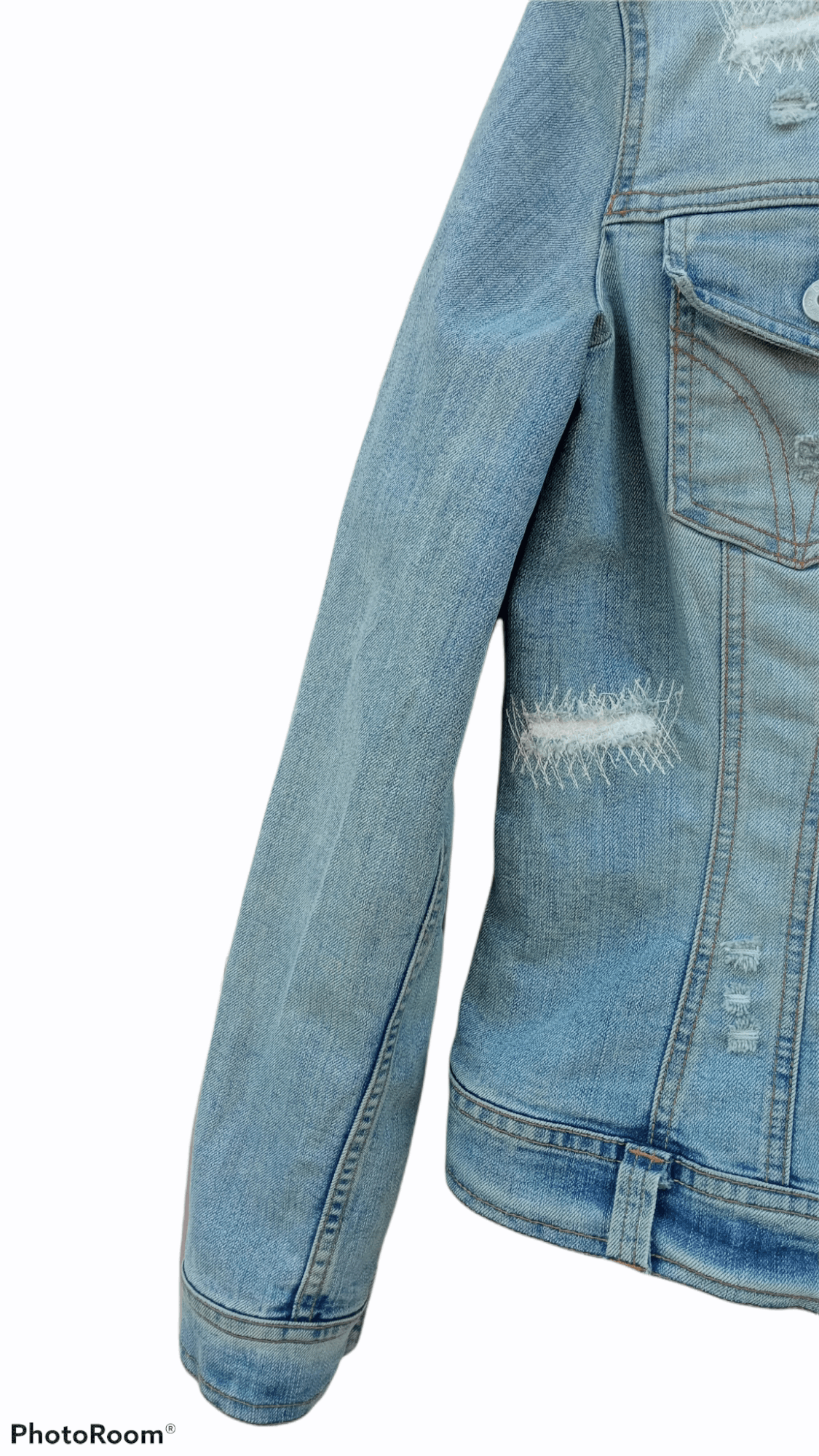 Dolce & Gabbana 🔥🔥D&G Dolce & Gabbana Distressed Denim Trucker Jacket Size US XS / EU 42 / 0 - 13 Thumbnail