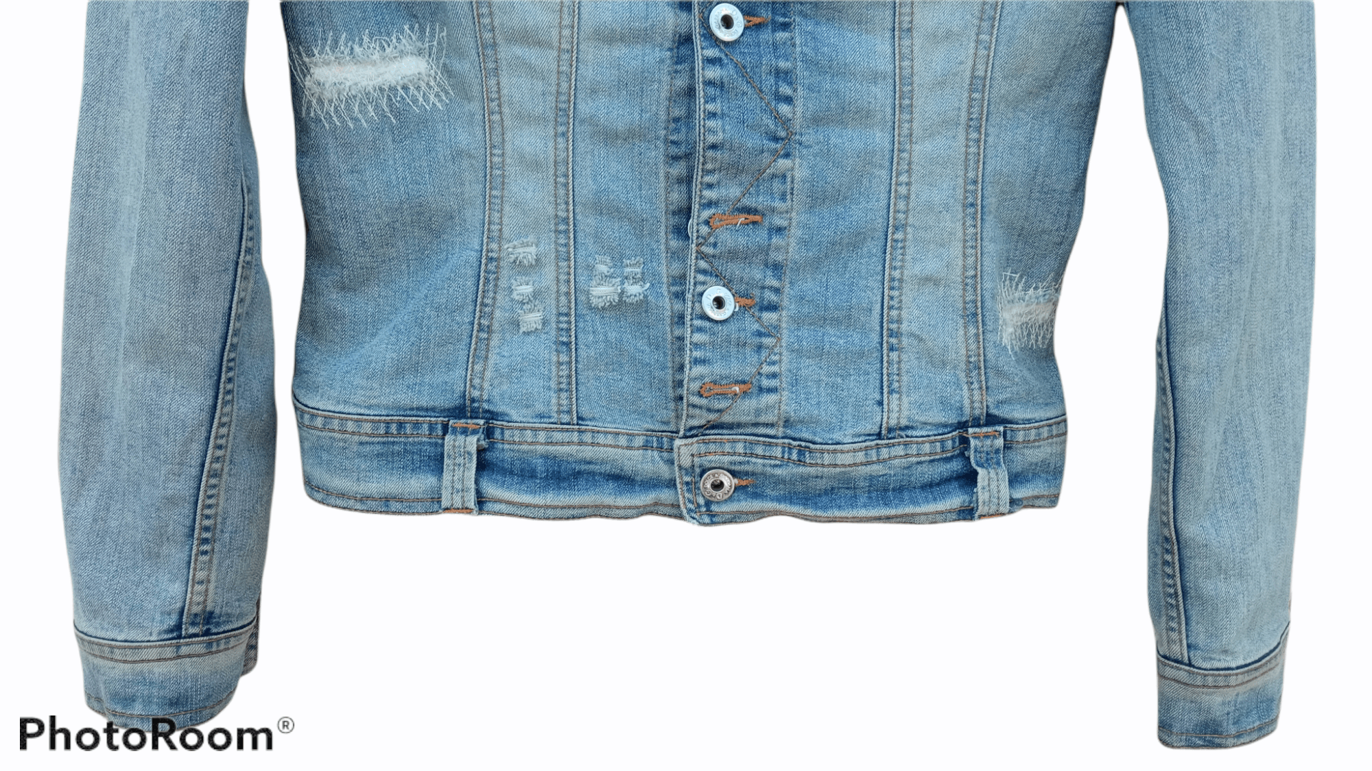 Dolce & Gabbana 🔥🔥D&G Dolce & Gabbana Distressed Denim Trucker Jacket Size US XS / EU 42 / 0 - 12 Thumbnail